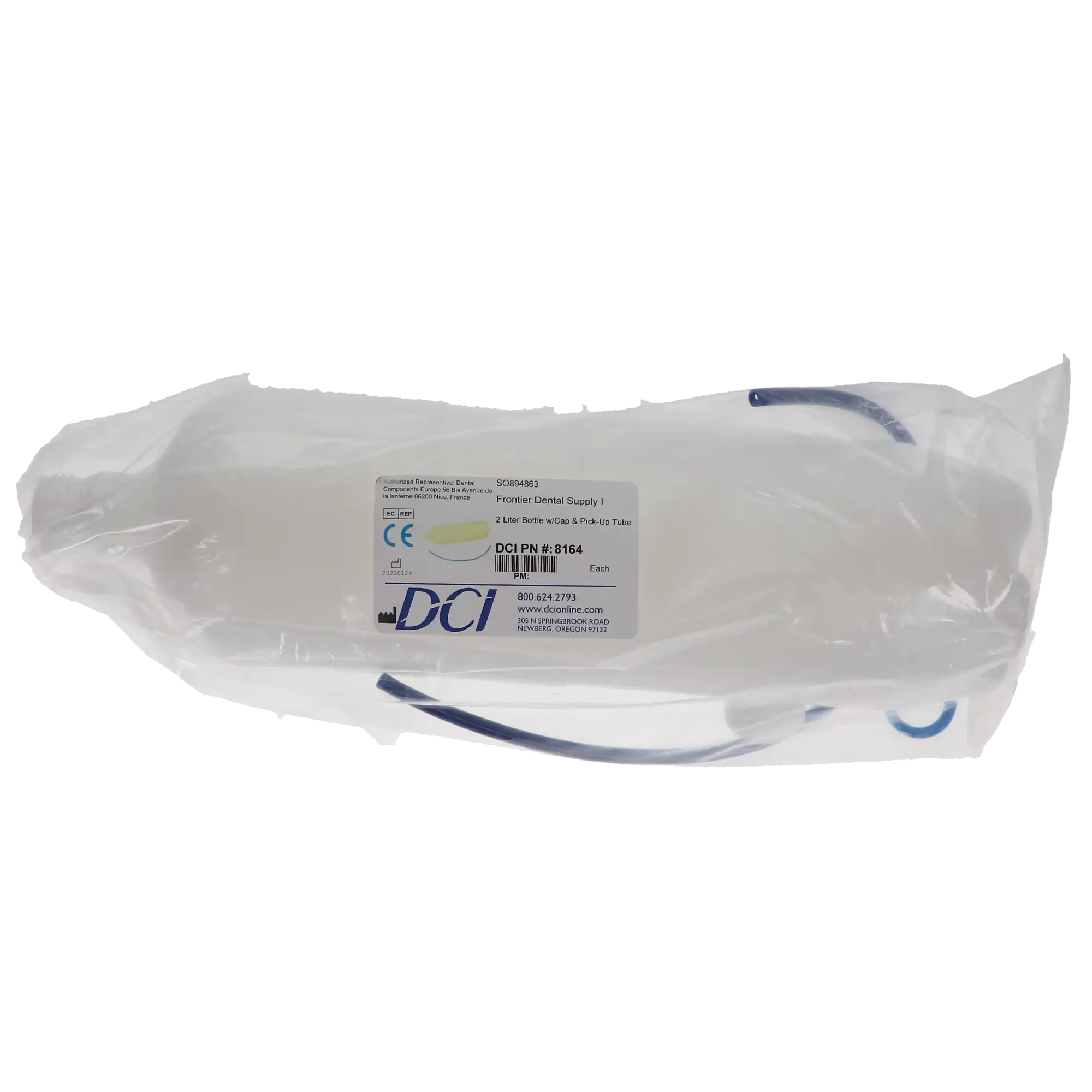 DCI International 2 Liter Water Bottle with Cap & Pick-Up Tube, 8164 thumbnail 5