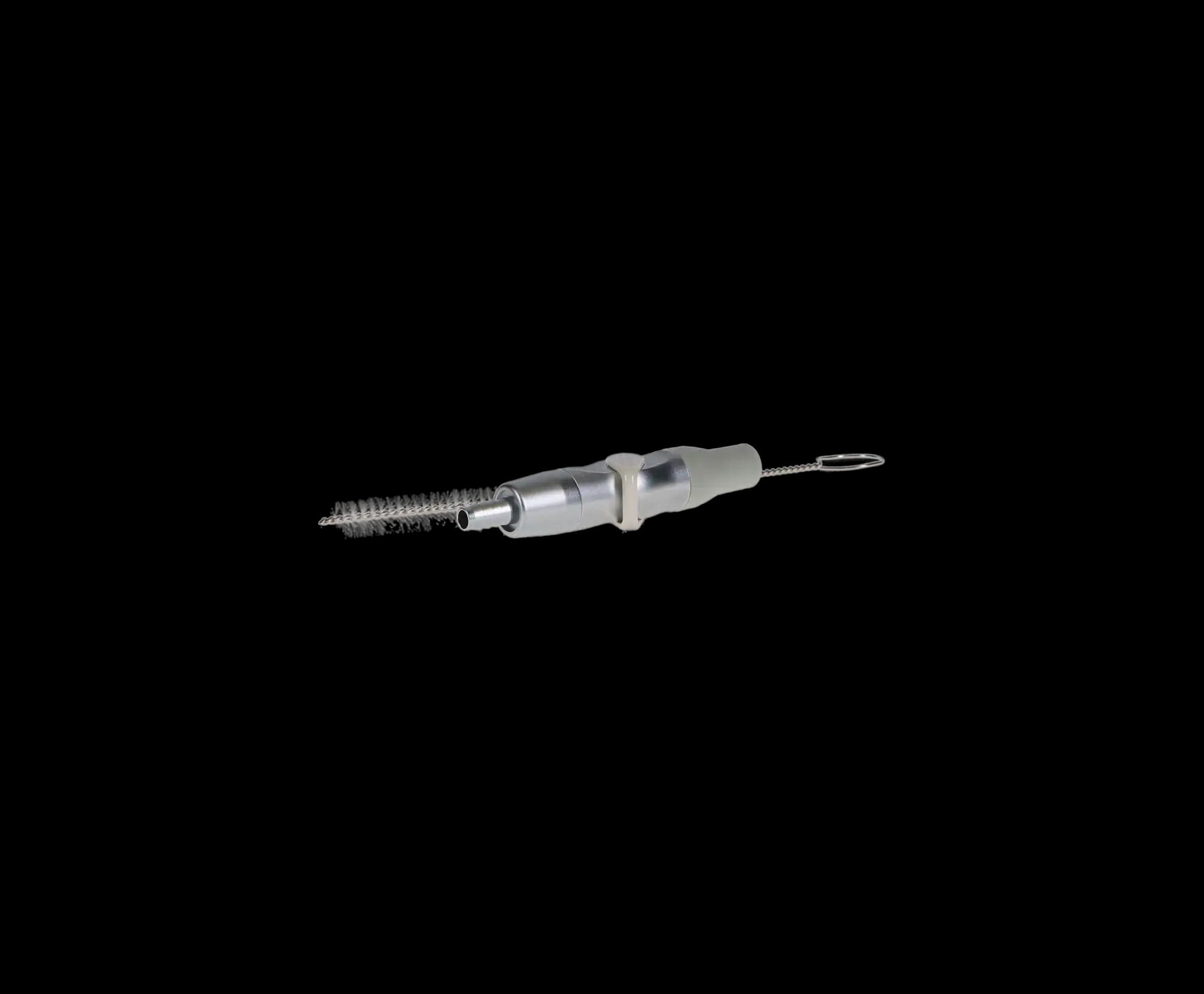 DCI International Economy Autoclavable Saliva Ejector with Quick Disconnect, Anodized Aluminum, Plastic Lever, 1/Pack, 5660 thumbnail 2