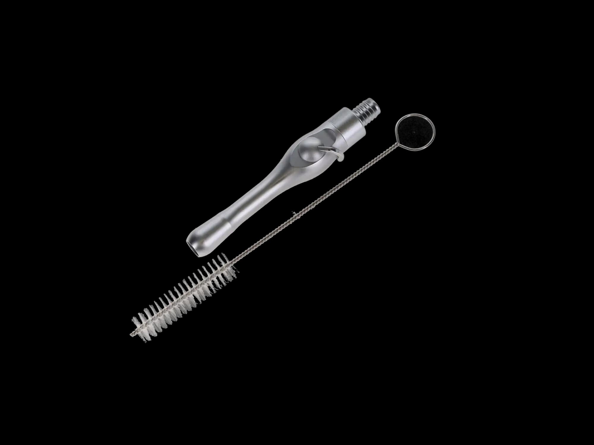 DCI International Premium Autoclavable Extended HVE Valve with Quick Disconnect and Metal Lever, Anodized Aluminum, 1/Pk, 5070 thumbnail 3