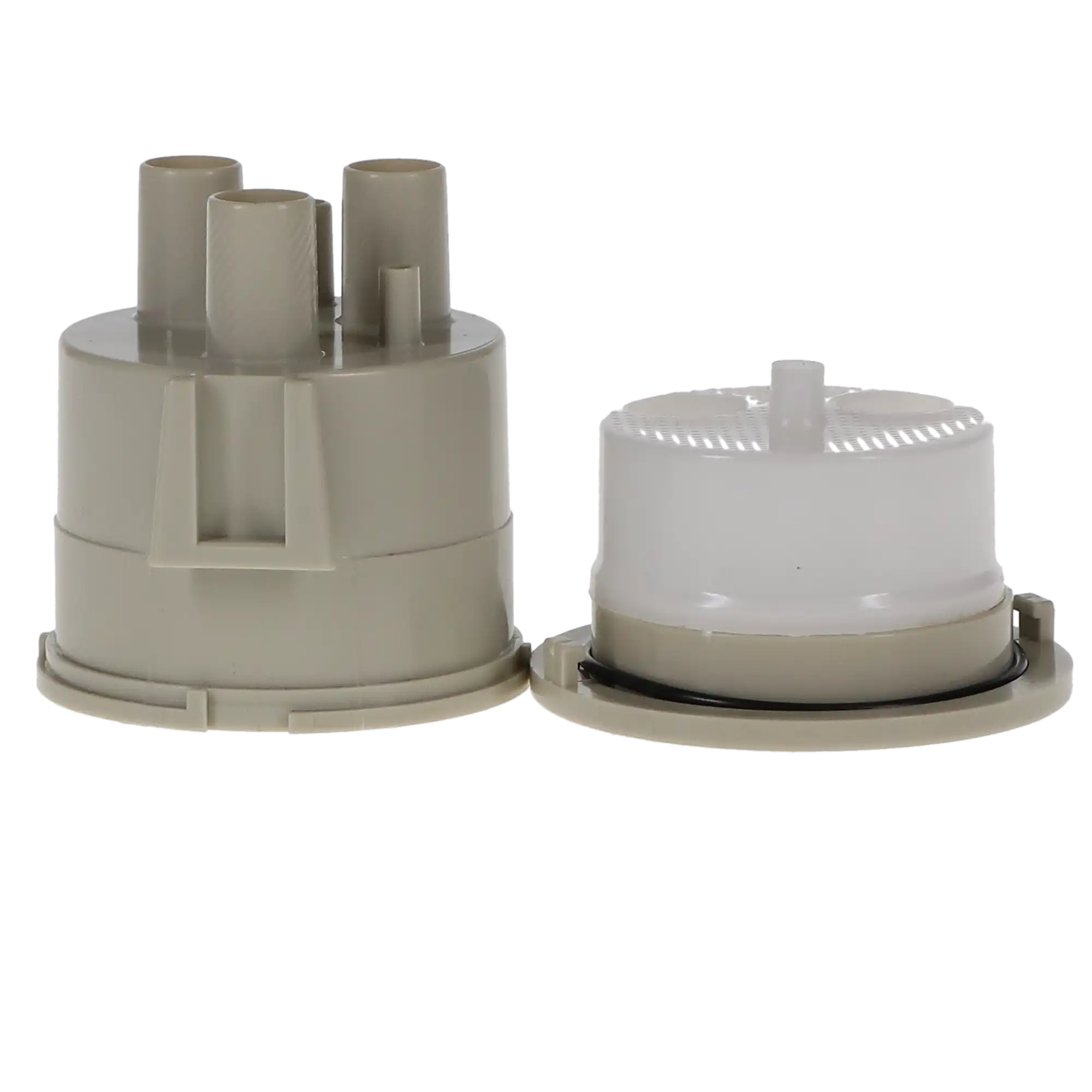 DCI International Vacuum Canister Kit, Gray, Bracket Mounted, 2 HVE & 1 SE, 1-7/8" Collector Screen, 1/Pk, 5860 thumbnail 5