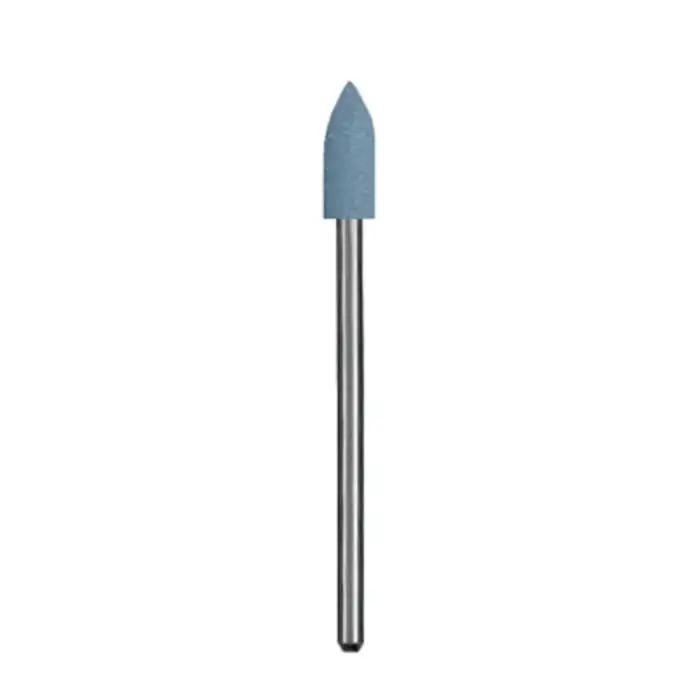 Dedeco Classic Midget Rubber Polisher, #138 Blue, Hi-Glaze, FG (Friction Grip) 1/16" Shank, 12/Box, 4683 thumbnail 4