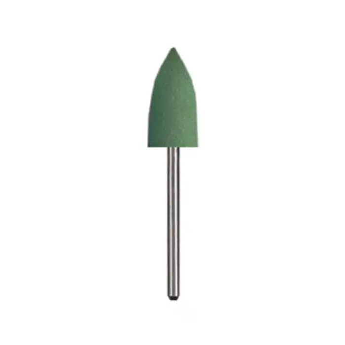 Dedeco Green Midgets Classic Rubber Polisher, FG #138, Coarse, Green, 12/Bx, 4583 thumbnail 4