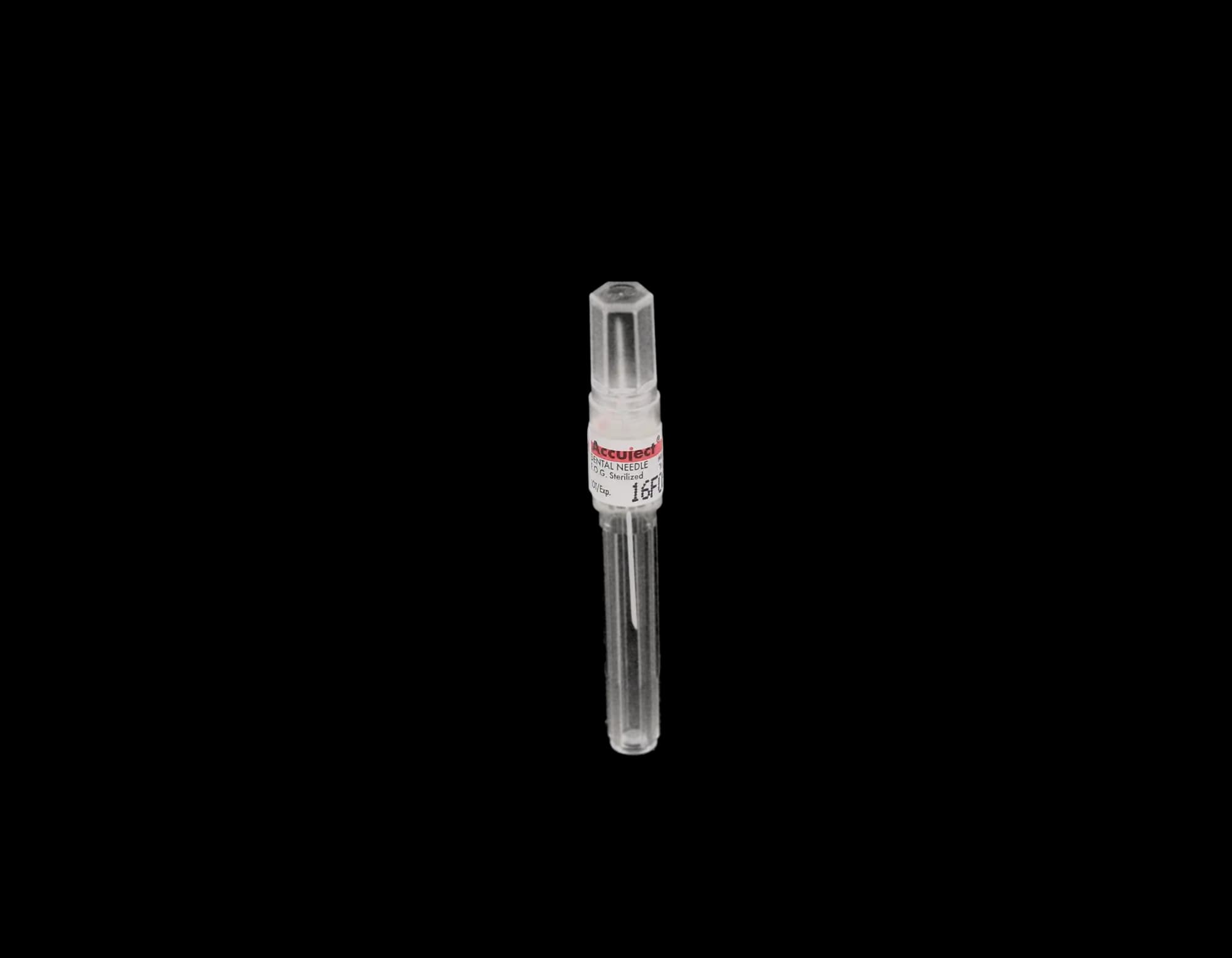 Accuject Disposable Dental Needles, Plastic Hub, 25 Gauge Long (32mm), 100/Box, 900605 thumbnail 10