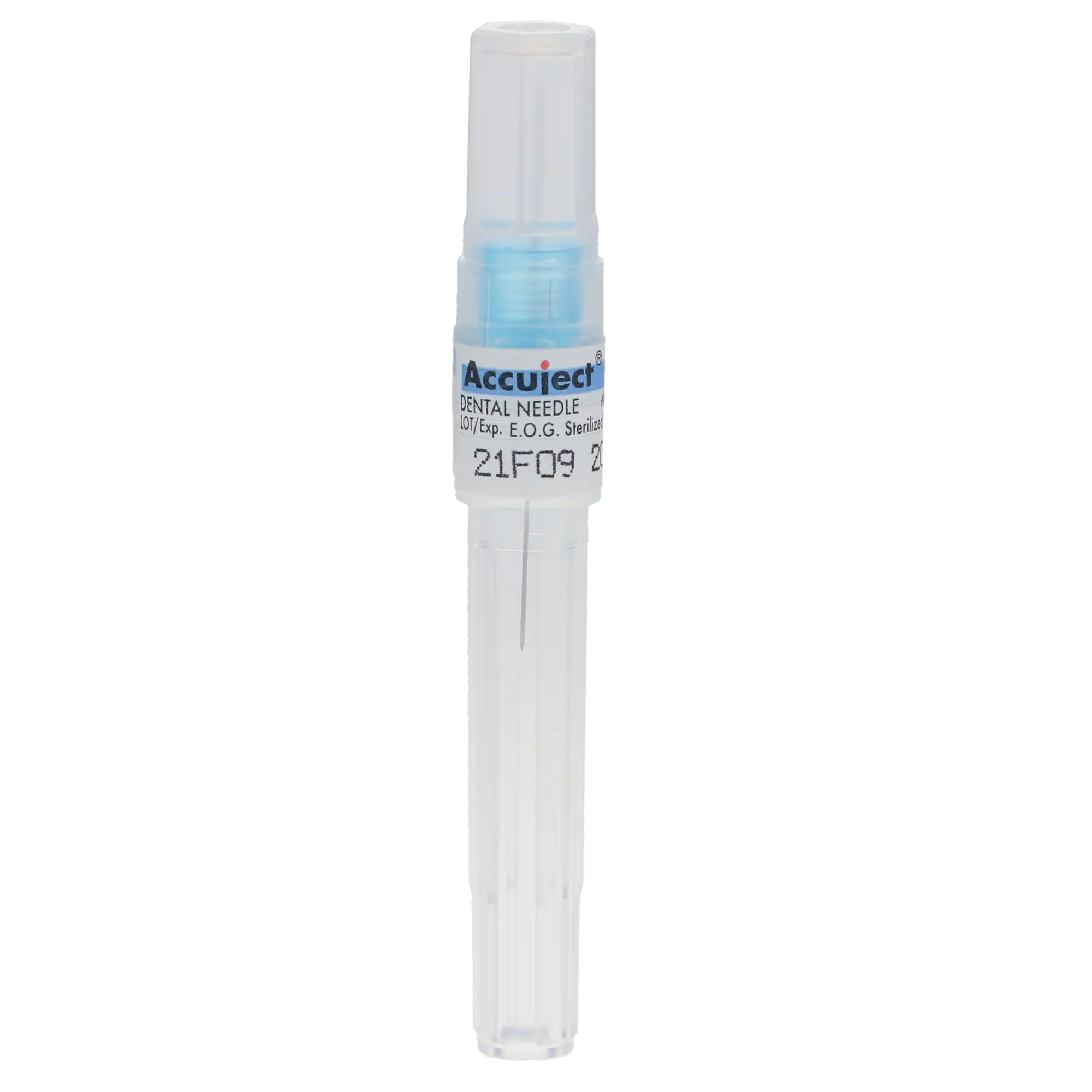 Accuject Disposable Dental Needles, Plastic Hub, 30 Gauge, Extra Short (12mm), Blue, Sterile, 100/Box, 901005 thumbnail 8