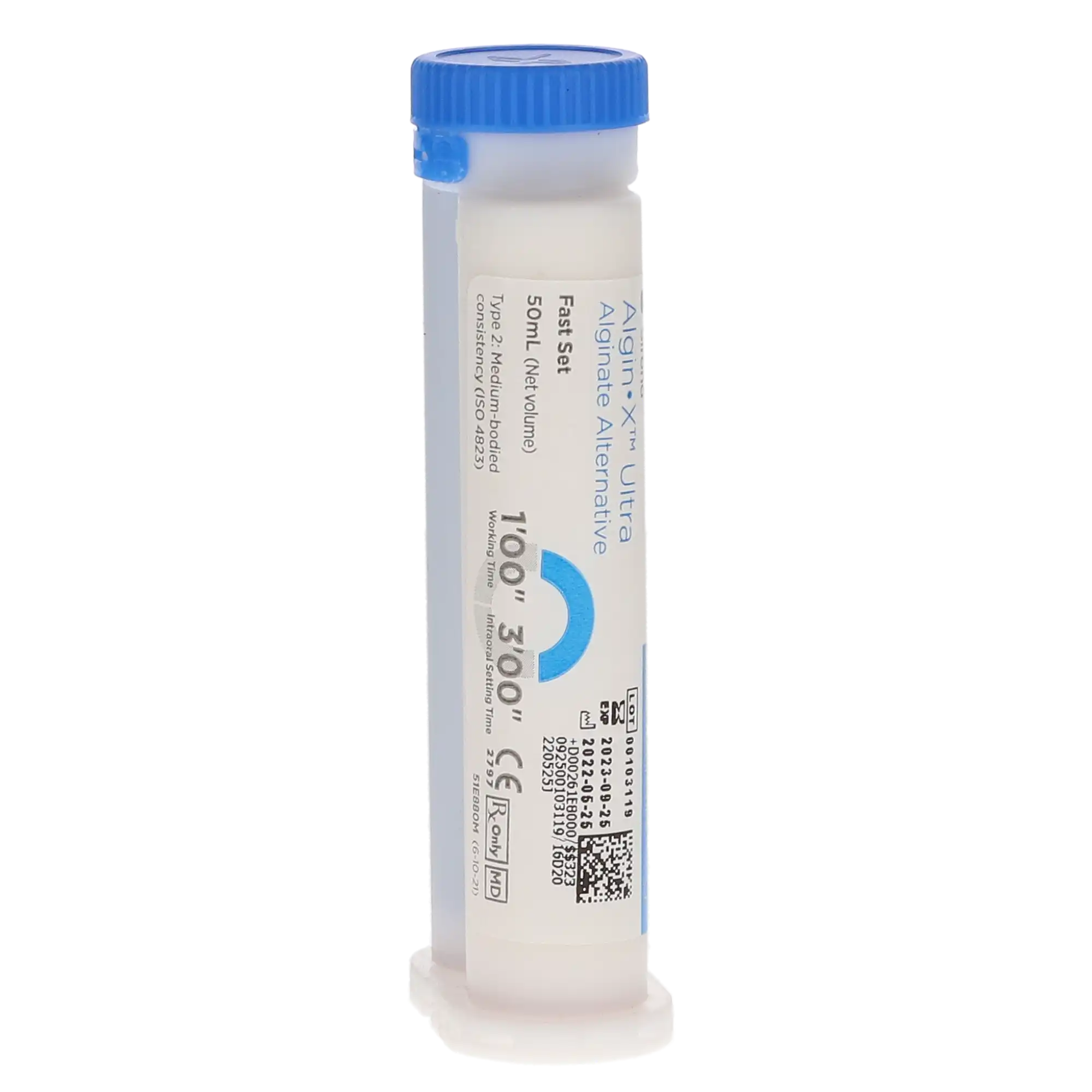 Algin-X Ultra Alginate Alternative DECA Cartridge Bulk Refill, Fast Set, 50 ml, Blue, Spearmint, 24/Pkg, 61E801 thumbnail 5