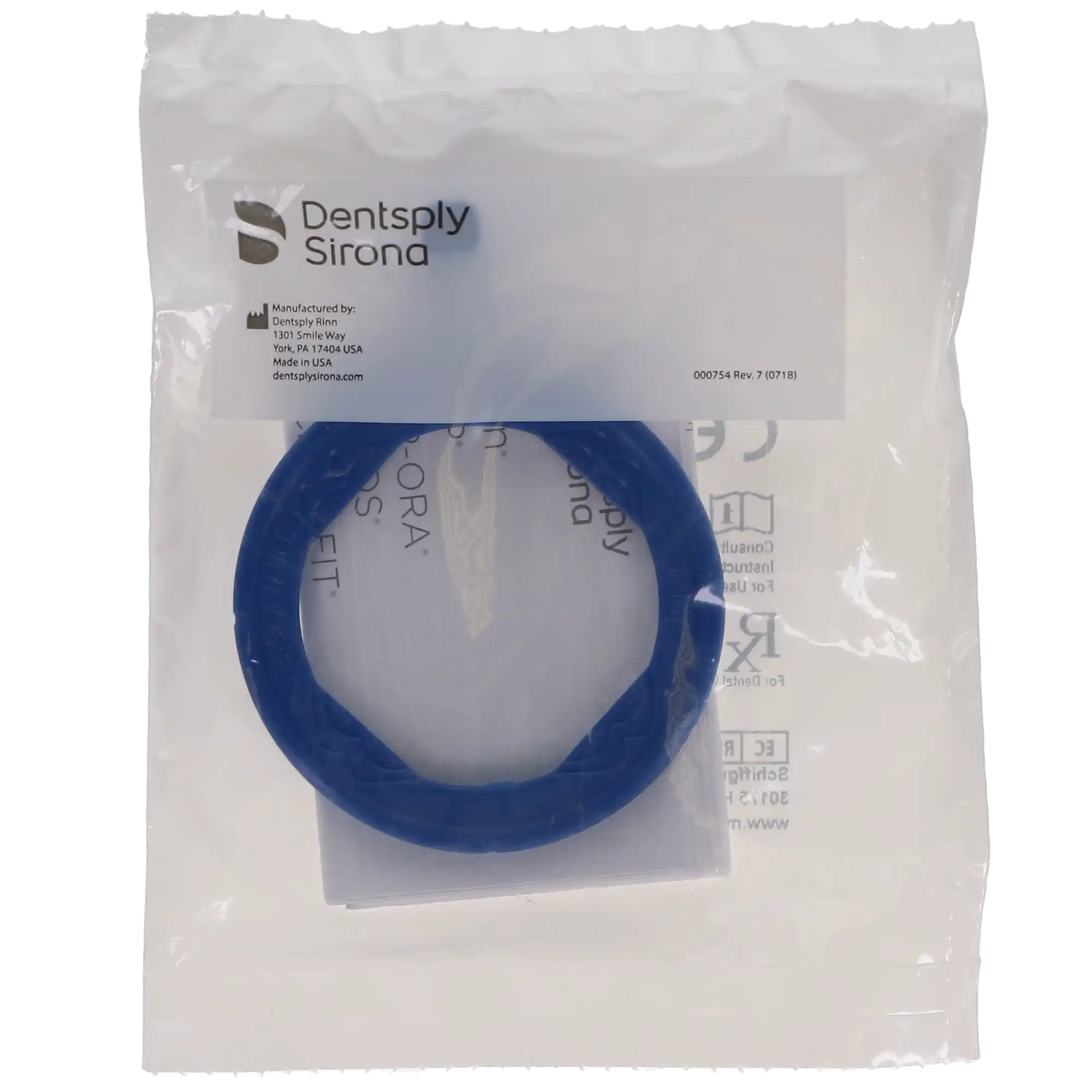 Dentsply Sirona Rinn XCP/BAI Anterior Aiming Ring, Blue, 54-0865, 1/Pack thumbnail 6