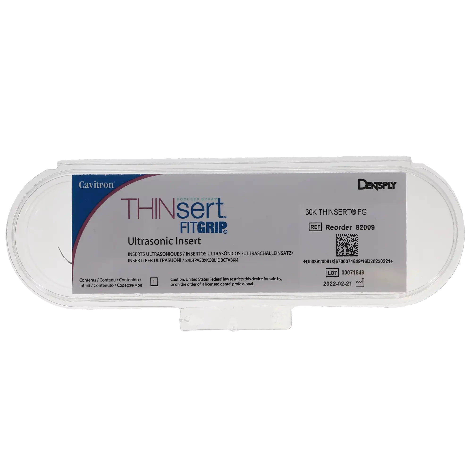 Dentsply Cavitron FSI THINsert FitGrip Ultrasonic Insert, 30K, Purple, 1/Pk, 82009 thumbnail 11