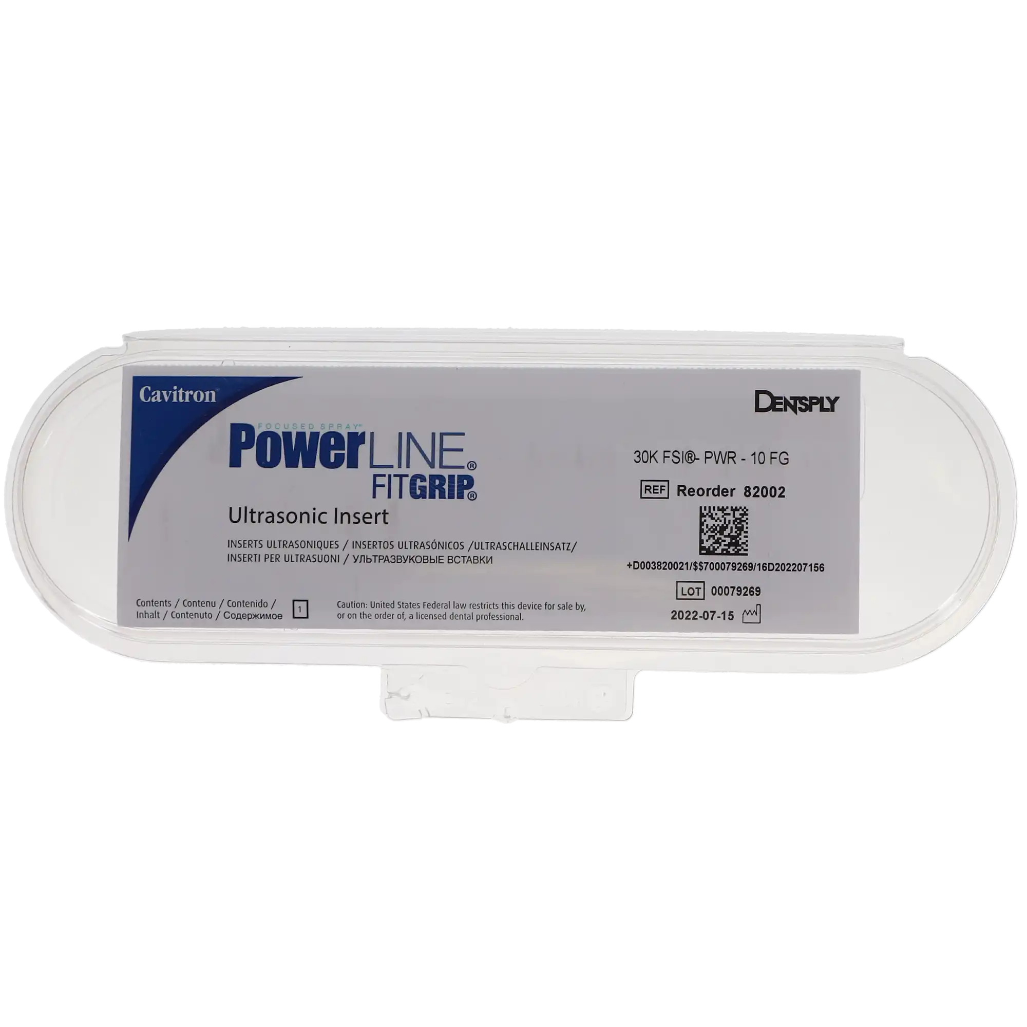 Dentsply Cavitron FSI PowerLINE-10 FitGrip Ultrasonic Insert, Blue, 30K, 1/Pk, 82002 thumbnail 11