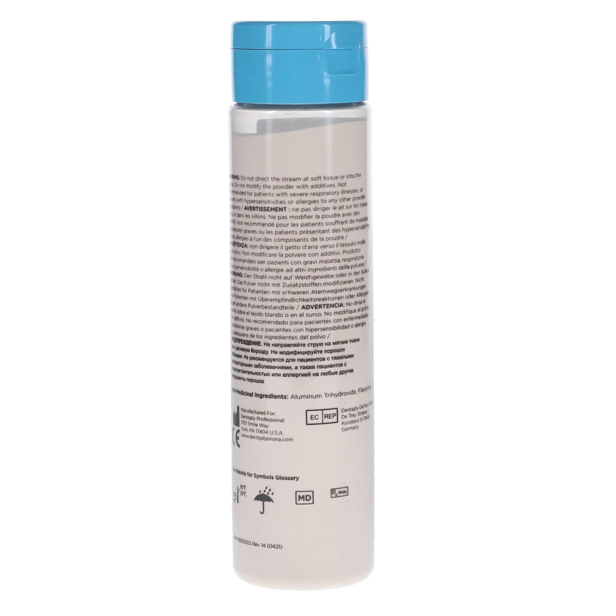 Cavitron Jet-Fresh Prophy Powder, Sodium-Free, Mint, 13 oz Bottle, 130203 thumbnail 2