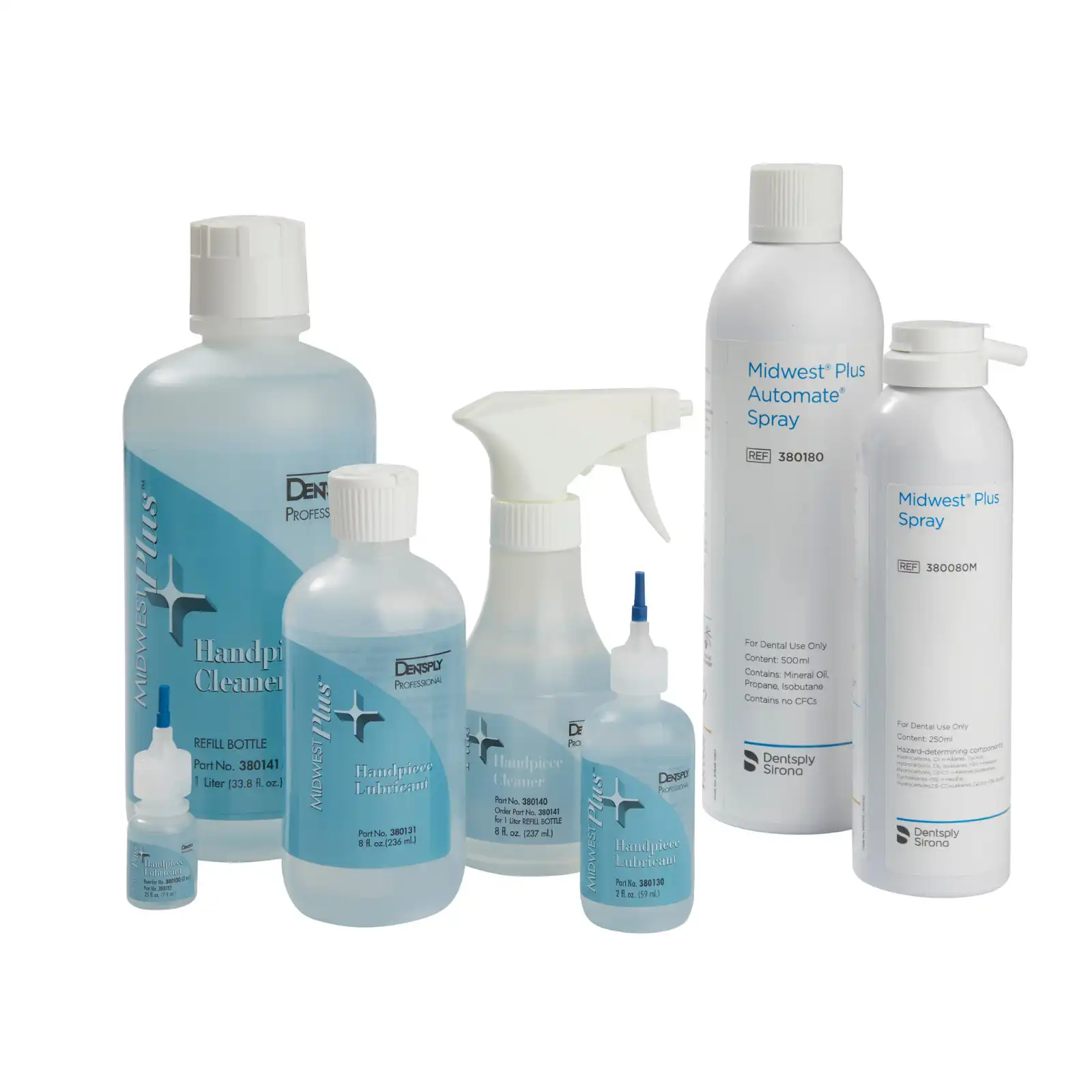 Midwest Plus Handpiece Cleaner, 1 Liter Refill Bottle, 380141 thumbnail 4