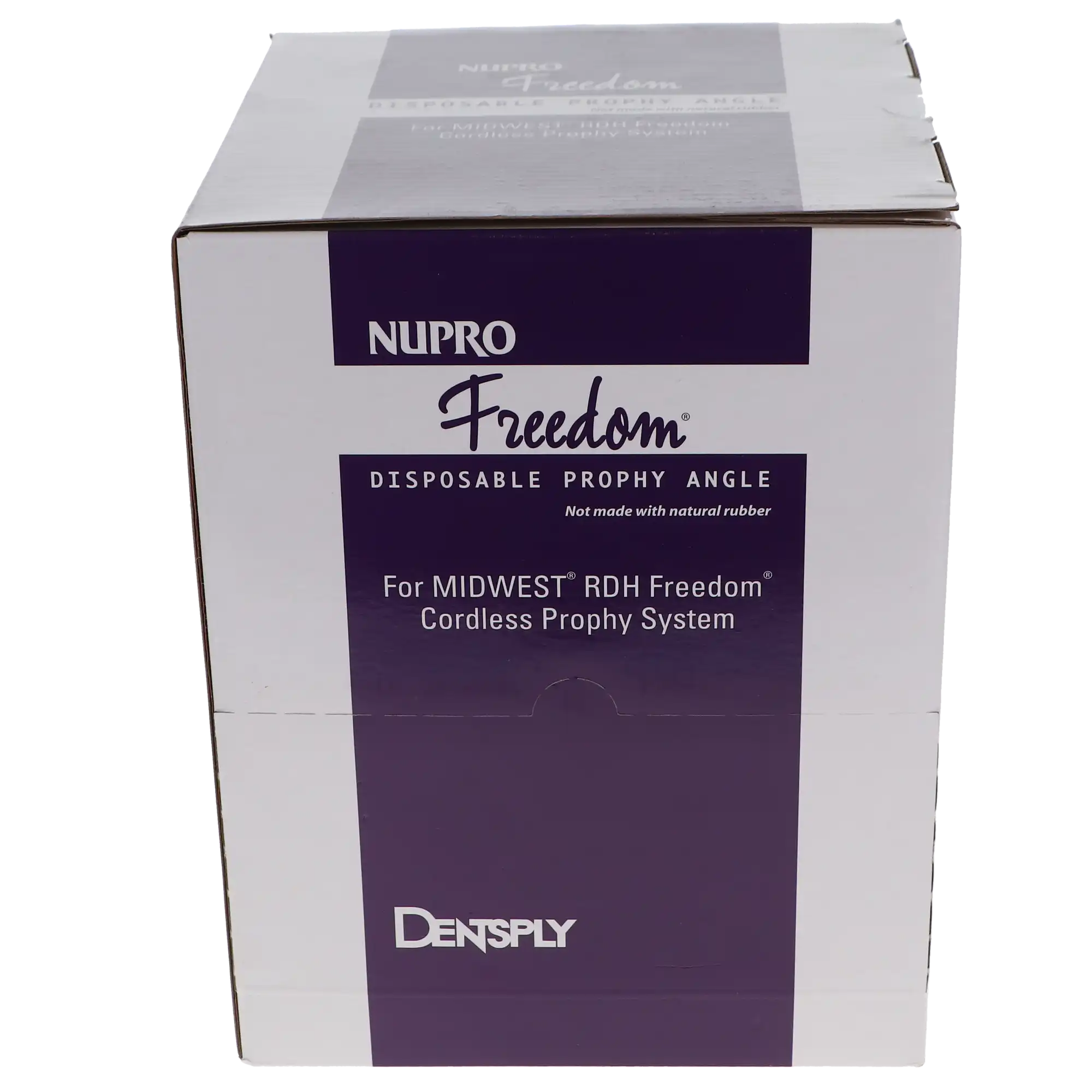 NUPRO Freedom Slim Disposable Prophy Angles, Soft Cup, 90 Degree, Latex-Free, Lavender, 200/Box, 965772 thumbnail 9
