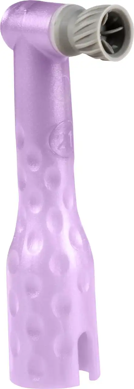 NUPRO revolv Slim Disposable Prophy Angles, 90-Degree, Spiral Cup, Lavender Pearl, Latex-Free, 200/Box, 965264 thumbnail 2