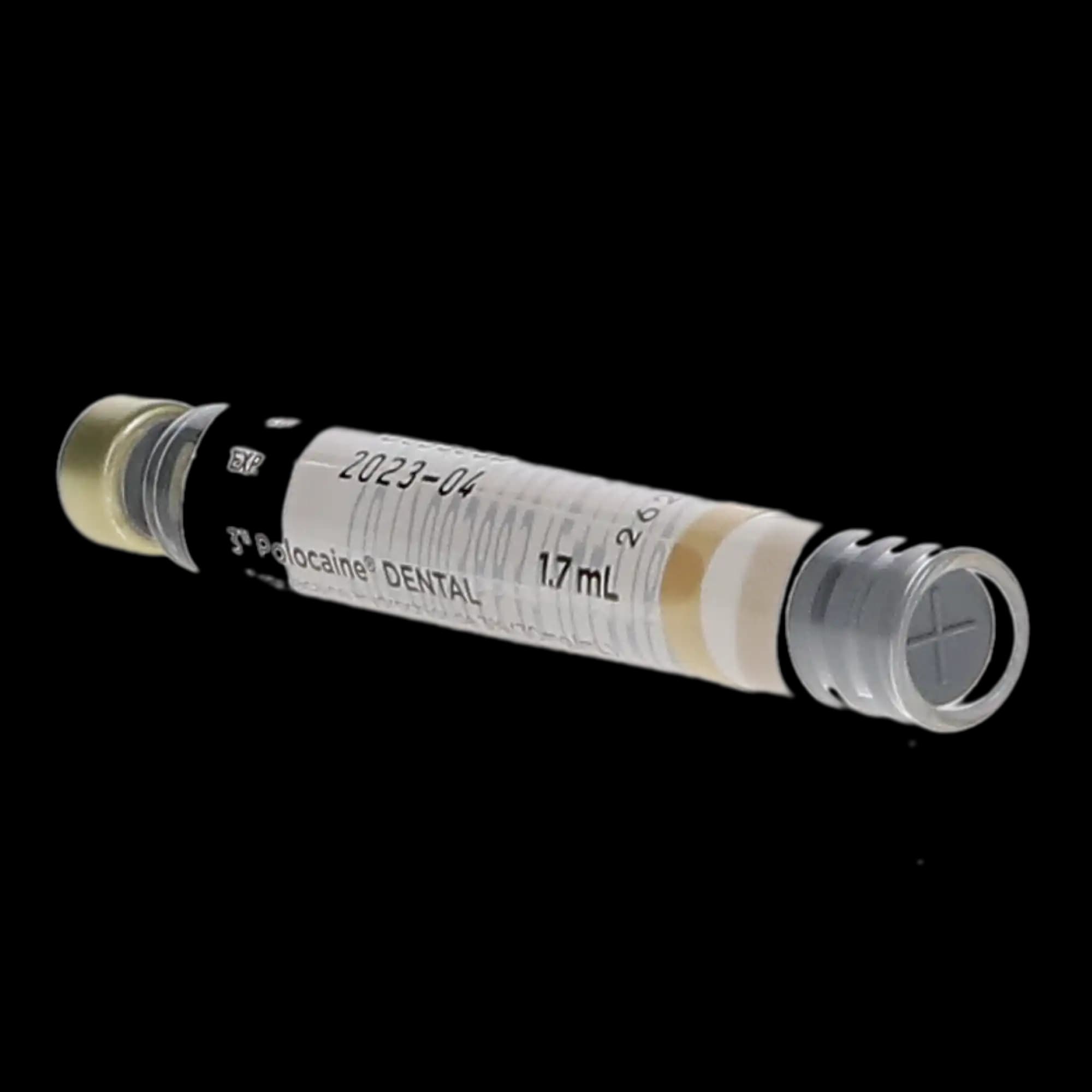 Polocaine 3% Mepivacaine HCl Dental Injection, Plain (No Vasoconstrictor), 1.7 mL Cartridges, 50/Pk, 63315 - Mepivacaine Polocaine, Plain, HCl 3%, 50/Pk, 63315 - Image 1