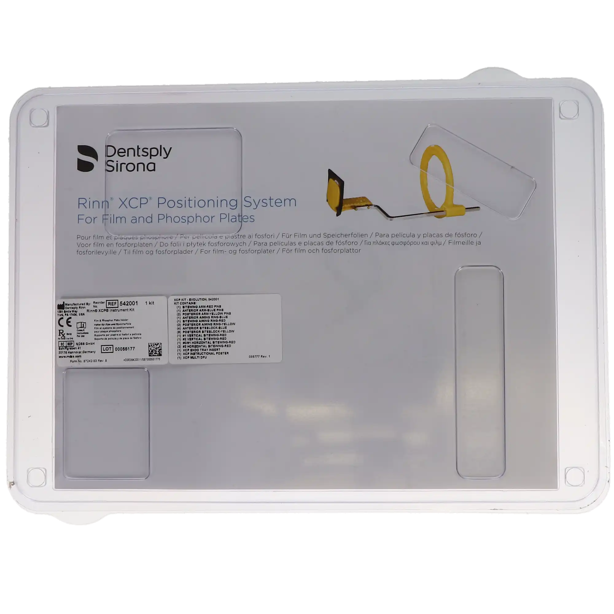 Dentsply Sirona XCP Evolution 2000 Bitewing Instrument System Kit, 25/Pk, 542001 thumbnail 3