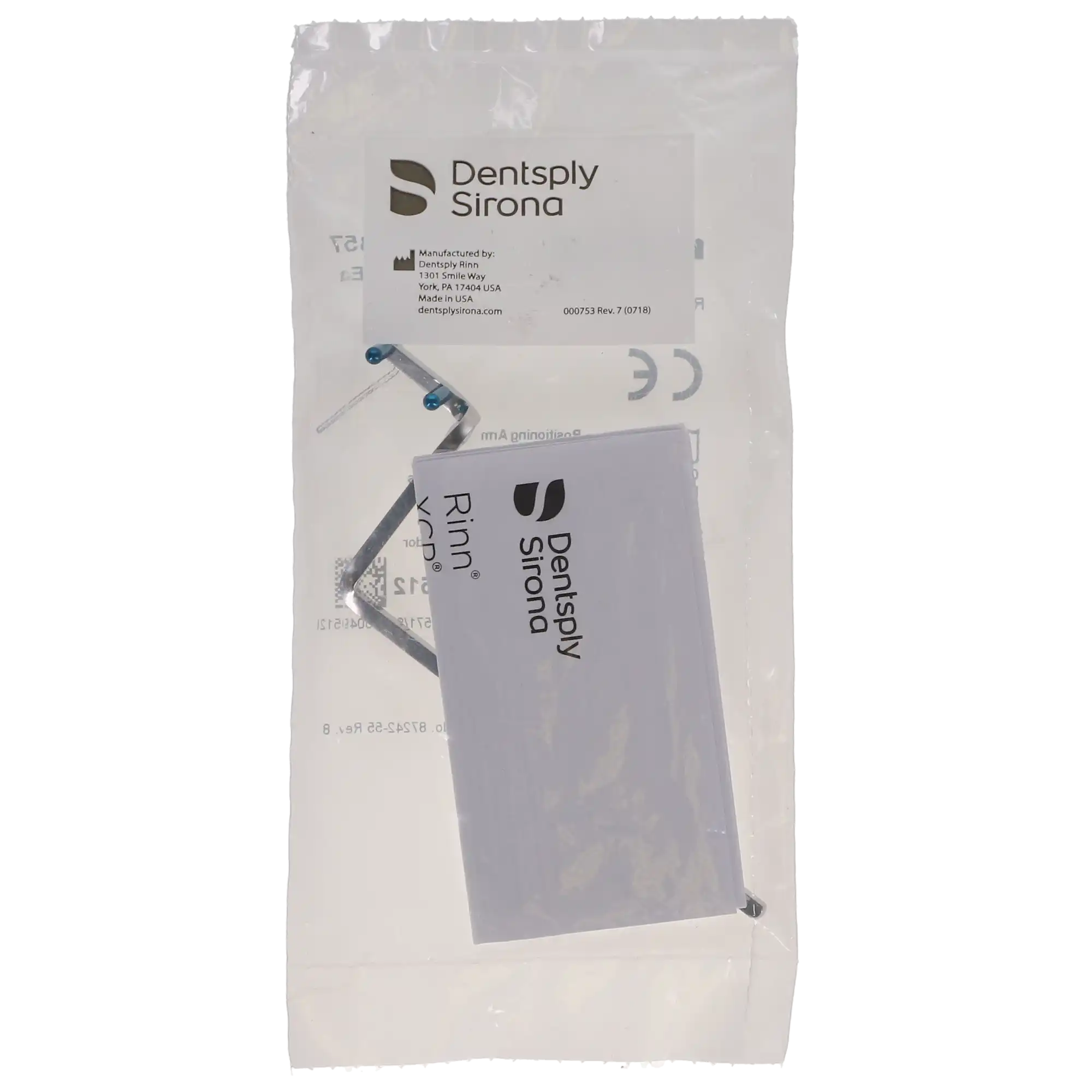 Dentsply Sirona Rinn XCP/BAI Stainless Steel Indicator Arm, Anterior, Blue Pins, 54-0857 thumbnail 7