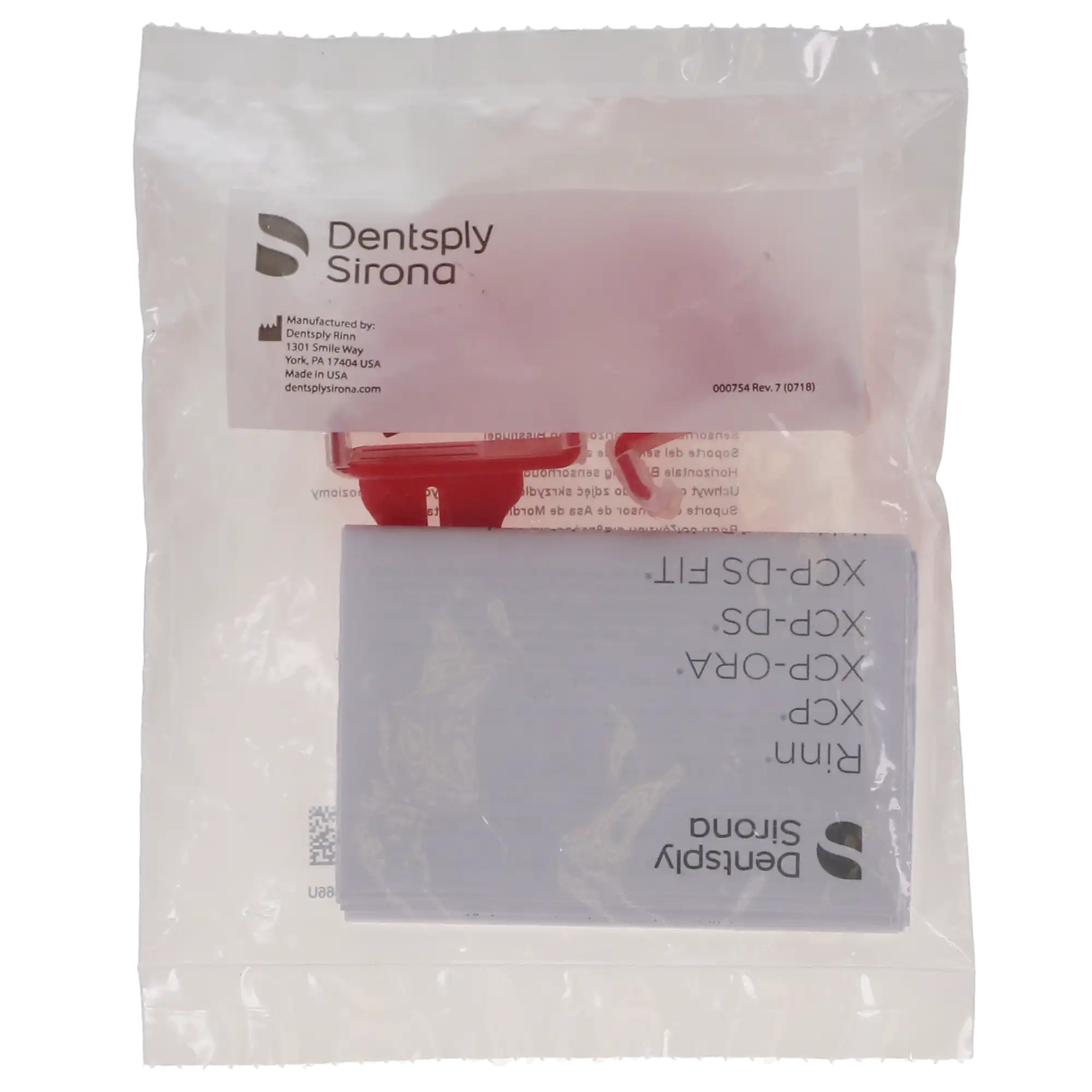 Dentsply Rinn XCP-DS FIT Bite Block Refill, Horizontal Bitewing, Red, 2/Pk, 559903 thumbnail 6