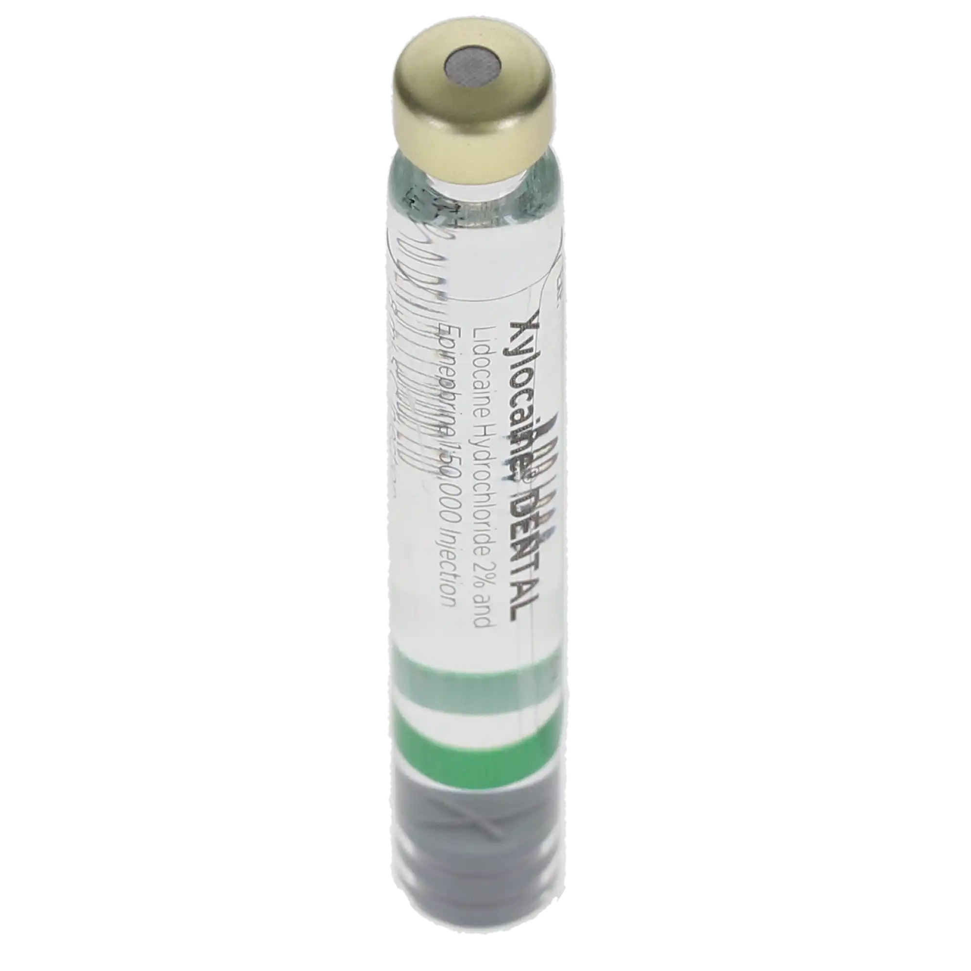 Xylocaine 2% Lidocaine HCl with Epinephrine 1:50,000 Dental Anesthetic Cartridges, 1.7 mL, Green, 50/Box, 22216 thumbnail 8