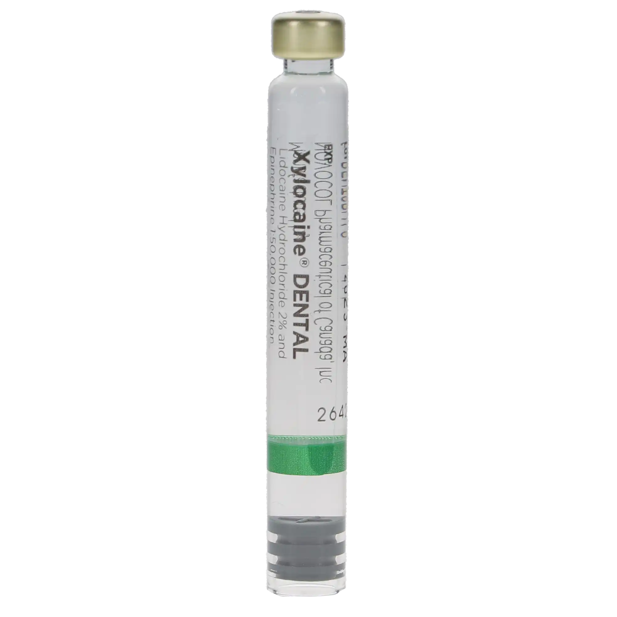 Xylocaine 2% Lidocaine HCl with Epinephrine 1:50,000 Dental Anesthetic Cartridges, 1.7 mL, Green, 50/Box, 22216 thumbnail 11