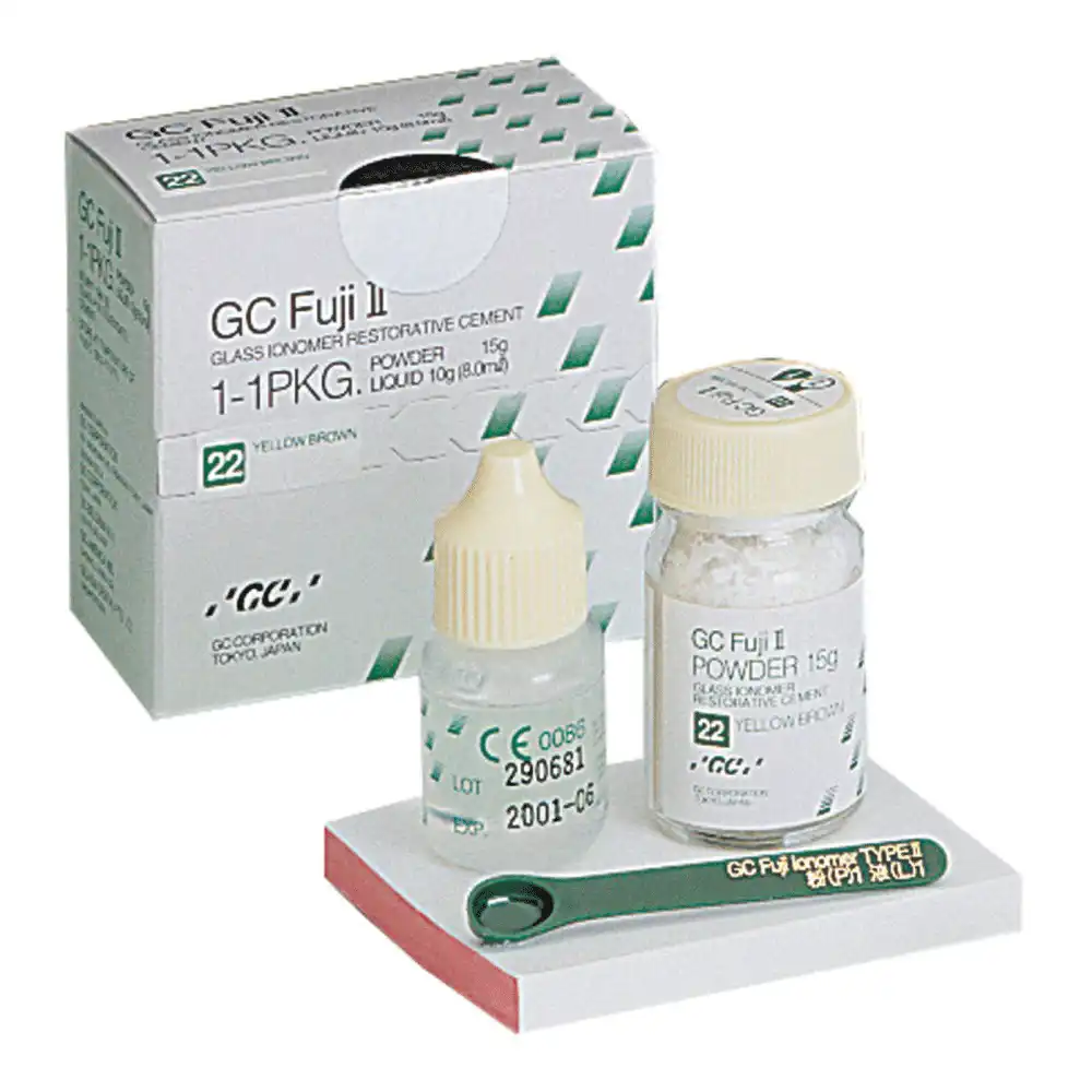 GC Fuji II Glass Ionomer Restorative Liquid Refill, Self-Cure, 8 mL (10 g), 1/Bottle, 000100 thumbnail 7