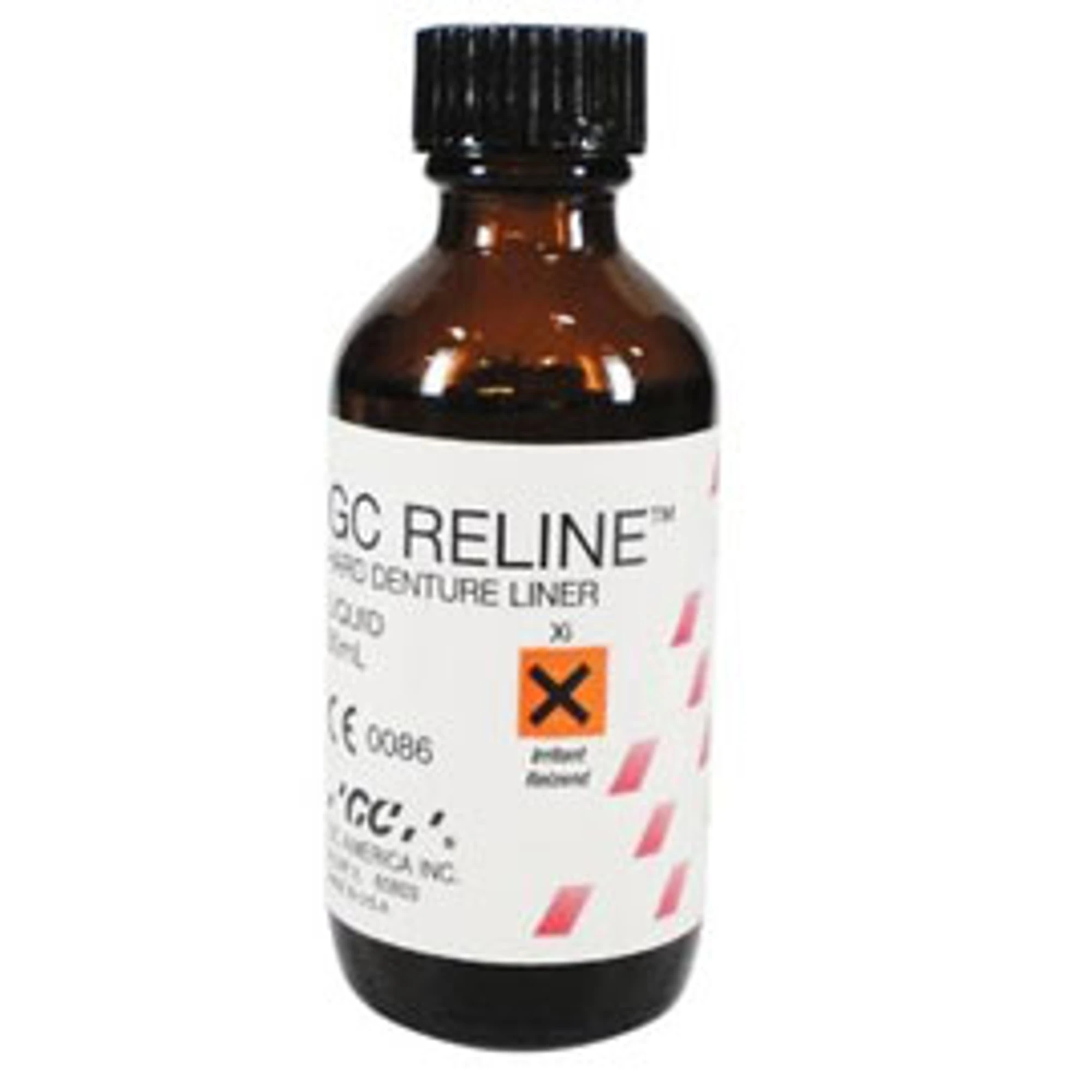 GC Reline Hard Denture Chairside Reline Material, Liquid Refill, 50 mL, 346191 thumbnail 4