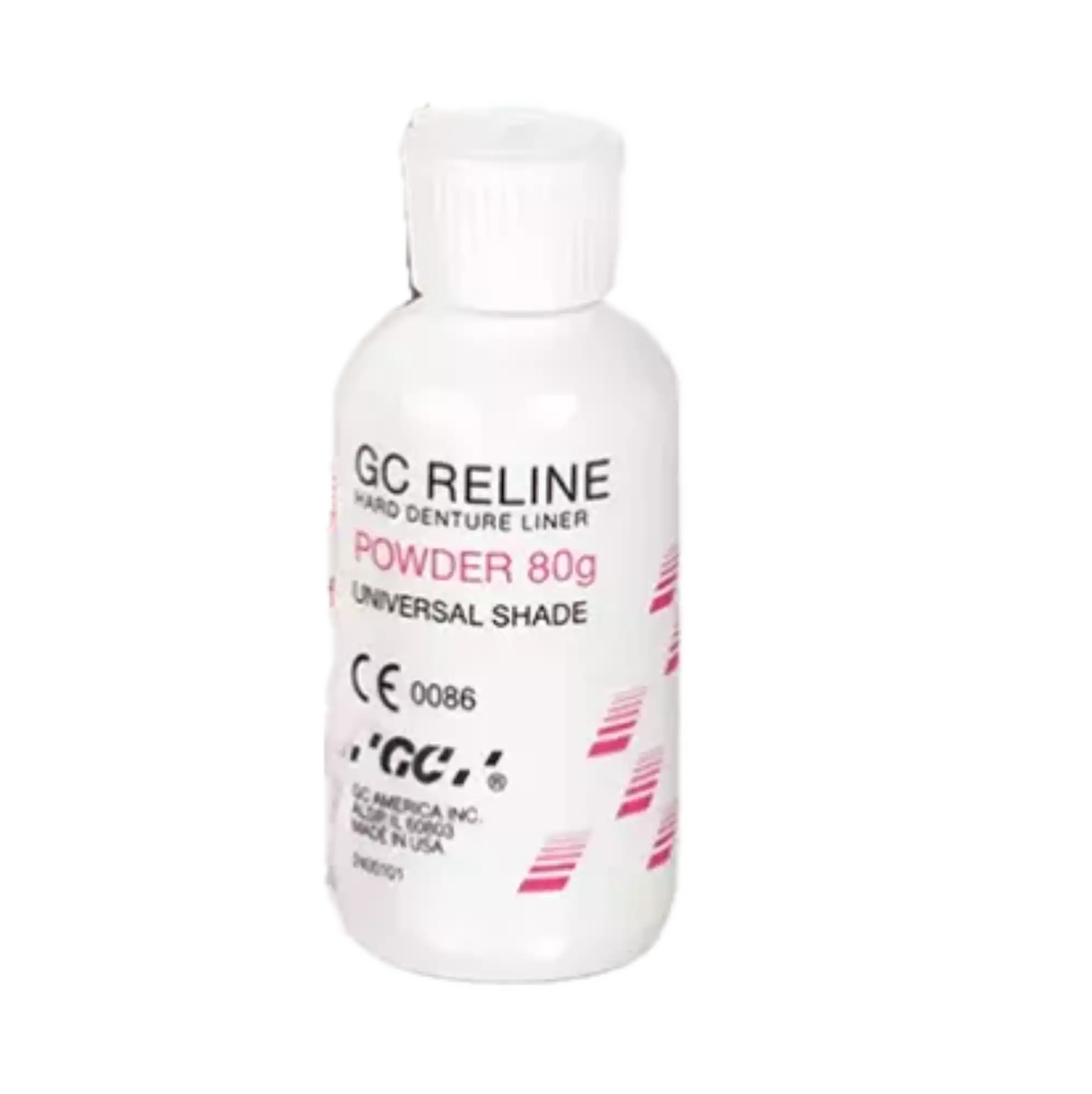 GC Reline Hard Chairside Denture Reline Material, Powder Refill, 80 g, 346002 thumbnail 4