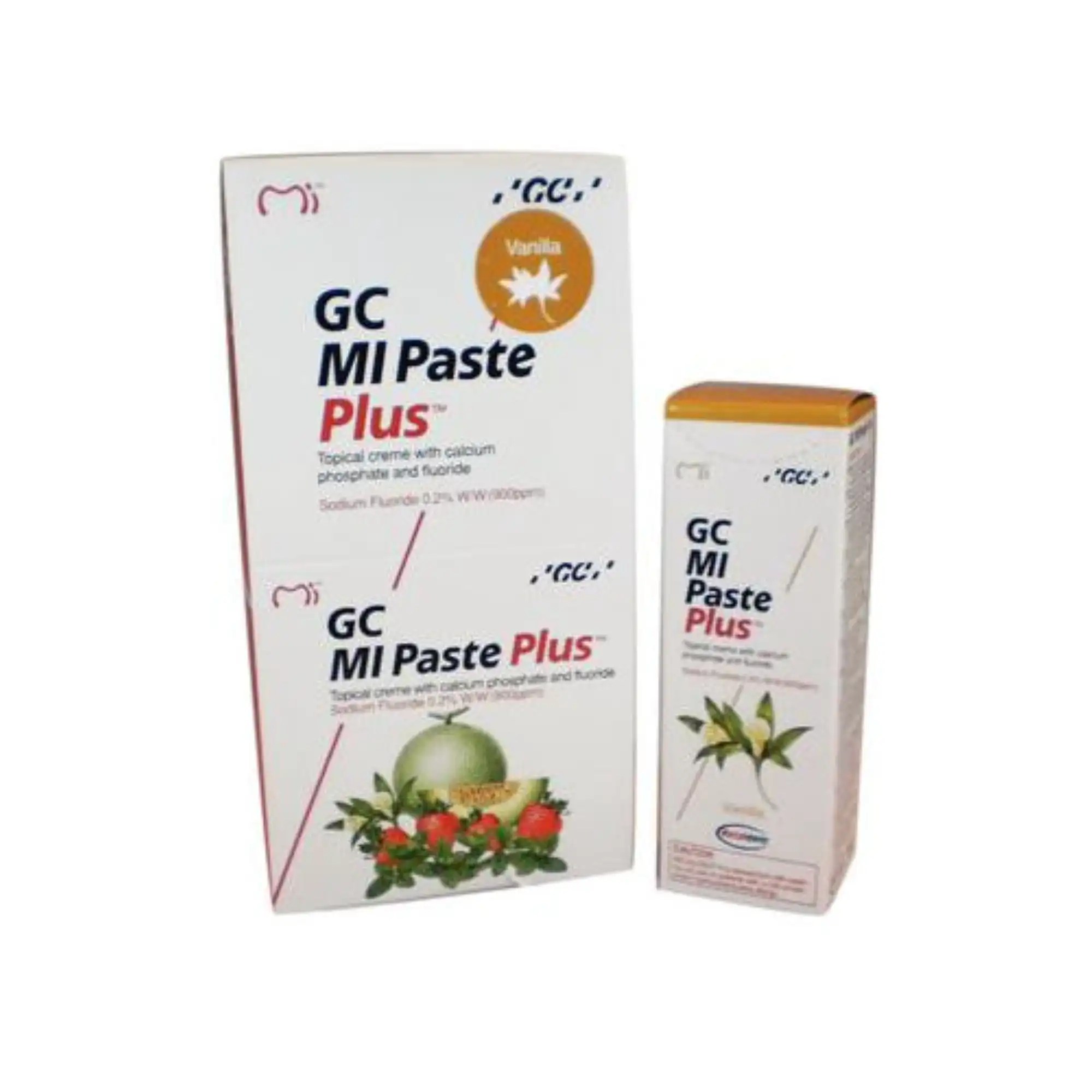 GC America MI Paste Plus Topical Tooth Cream with Fluoride, Vanilla, 40 g Tubes, 10/Box, 422888 thumbnail 10