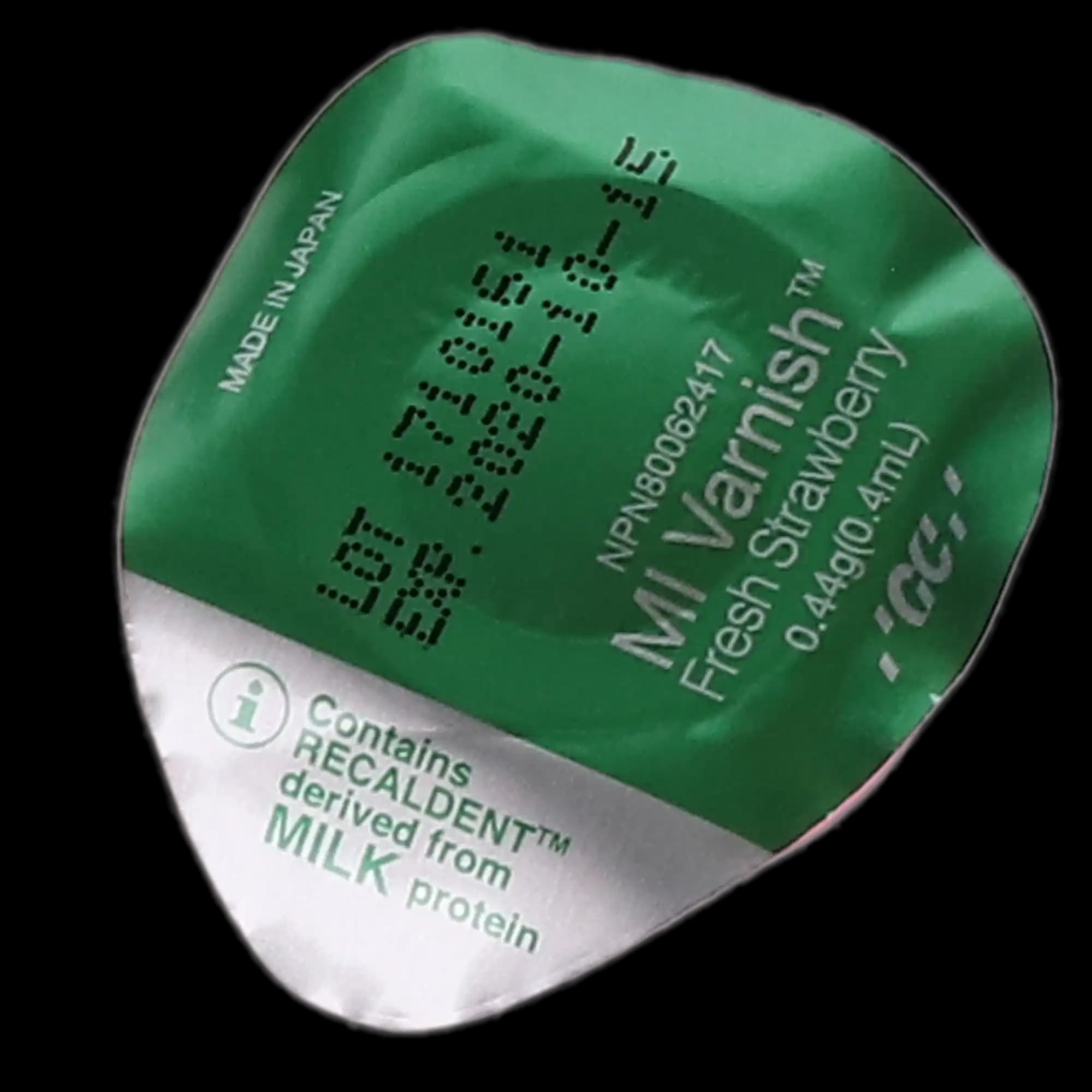 MI Varnish Strawberry 5% NaF with RECALDENT (CPP-ACP), 0.4 mL Unit Dose, 50/Pack, 442500 thumbnail 9