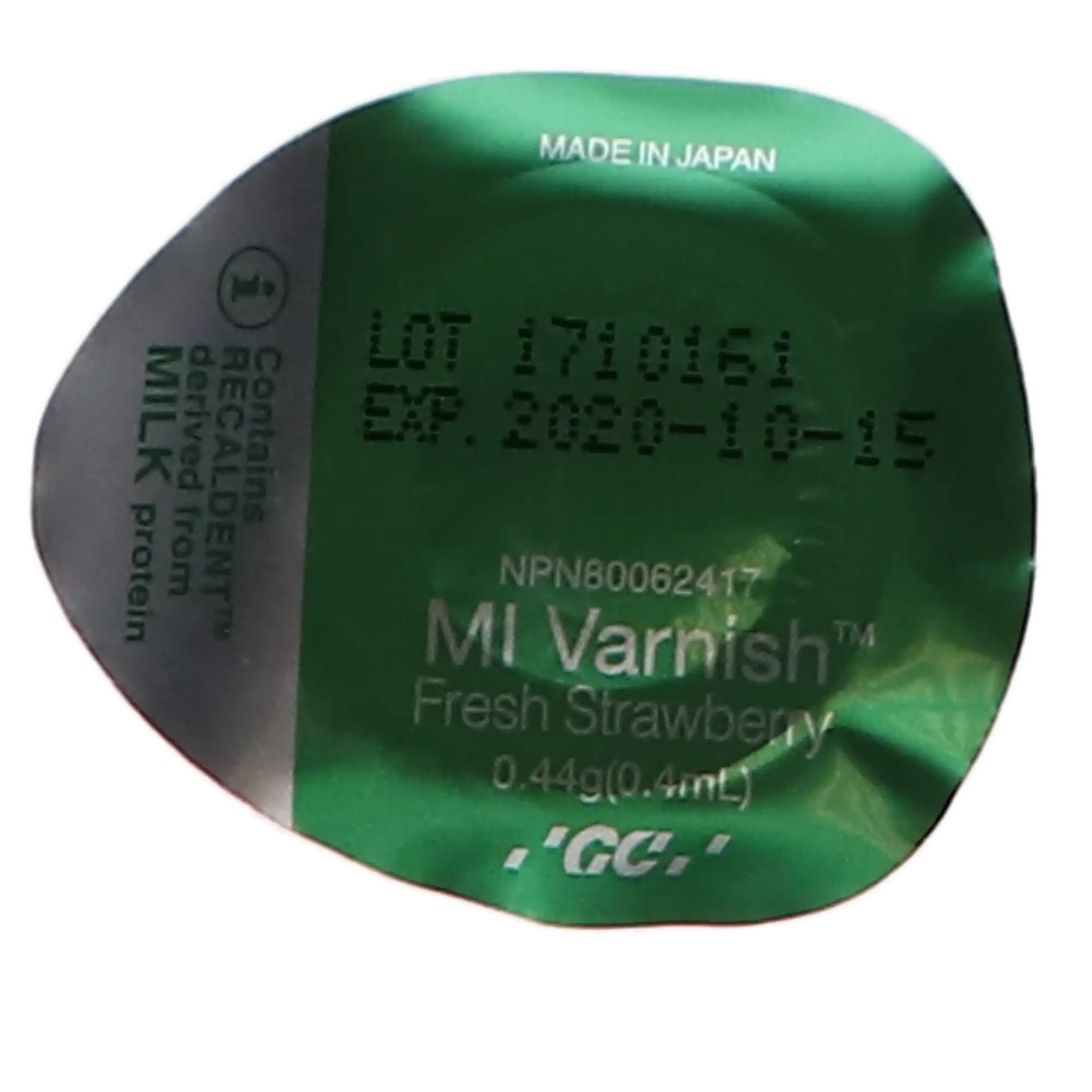MI Varnish Strawberry 5% NaF with RECALDENT (CPP-ACP), 0.4 mL Unit Dose, 50/Pack, 442500 thumbnail 11