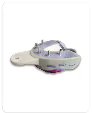 Miratray Implant Advanced Impression Tray, Upper S3 Large, 6/Pack, 101253 thumbnail 2