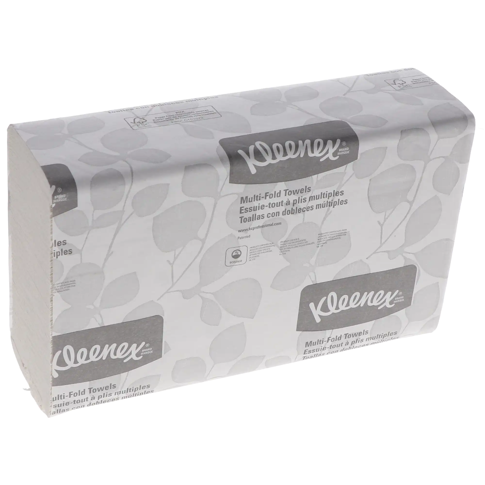 Kleenex Multi-Fold Hand Towels, 1-Ply, #189, 9.2" x 9.4", White, 2400/Case, 01890 thumbnail 3