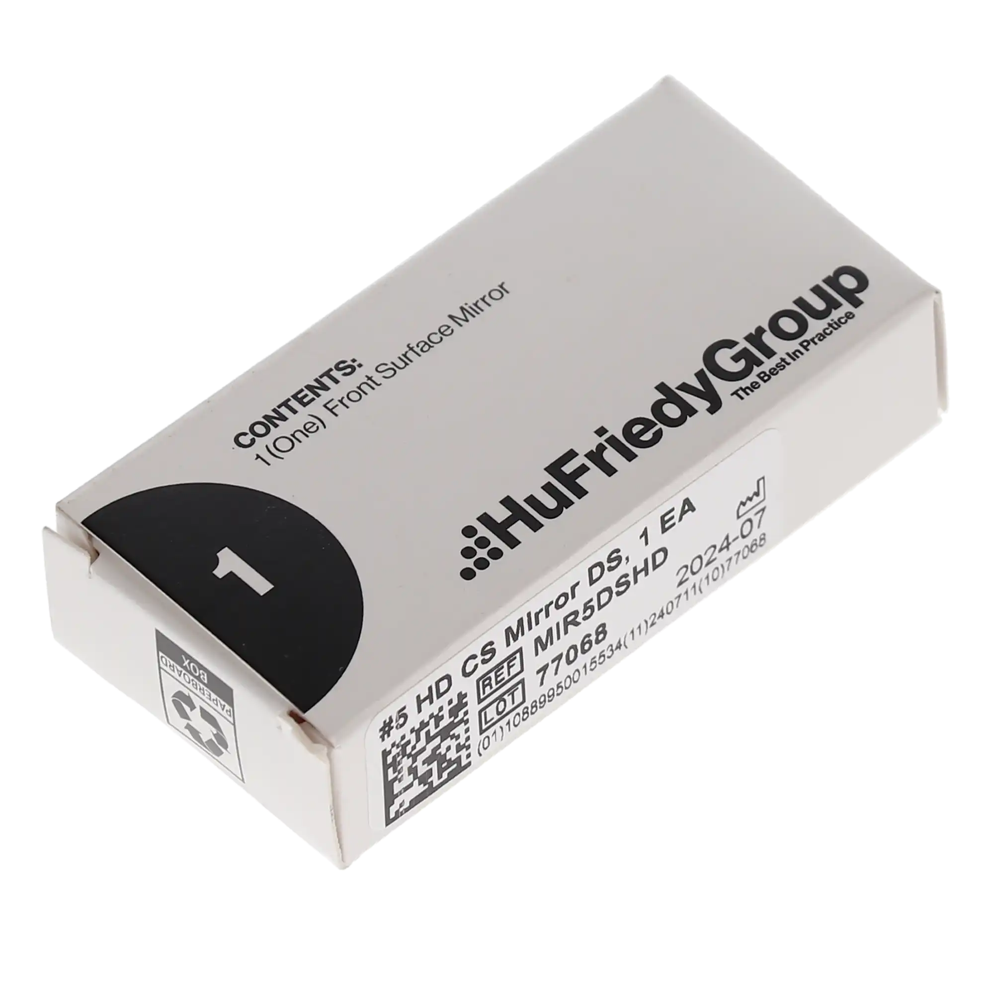 Hu-Friedy Cone Socket Mouth Mirror, High Definition, Double-Sided, #5, 1/Pk, MIR5DSHD thumbnail 5