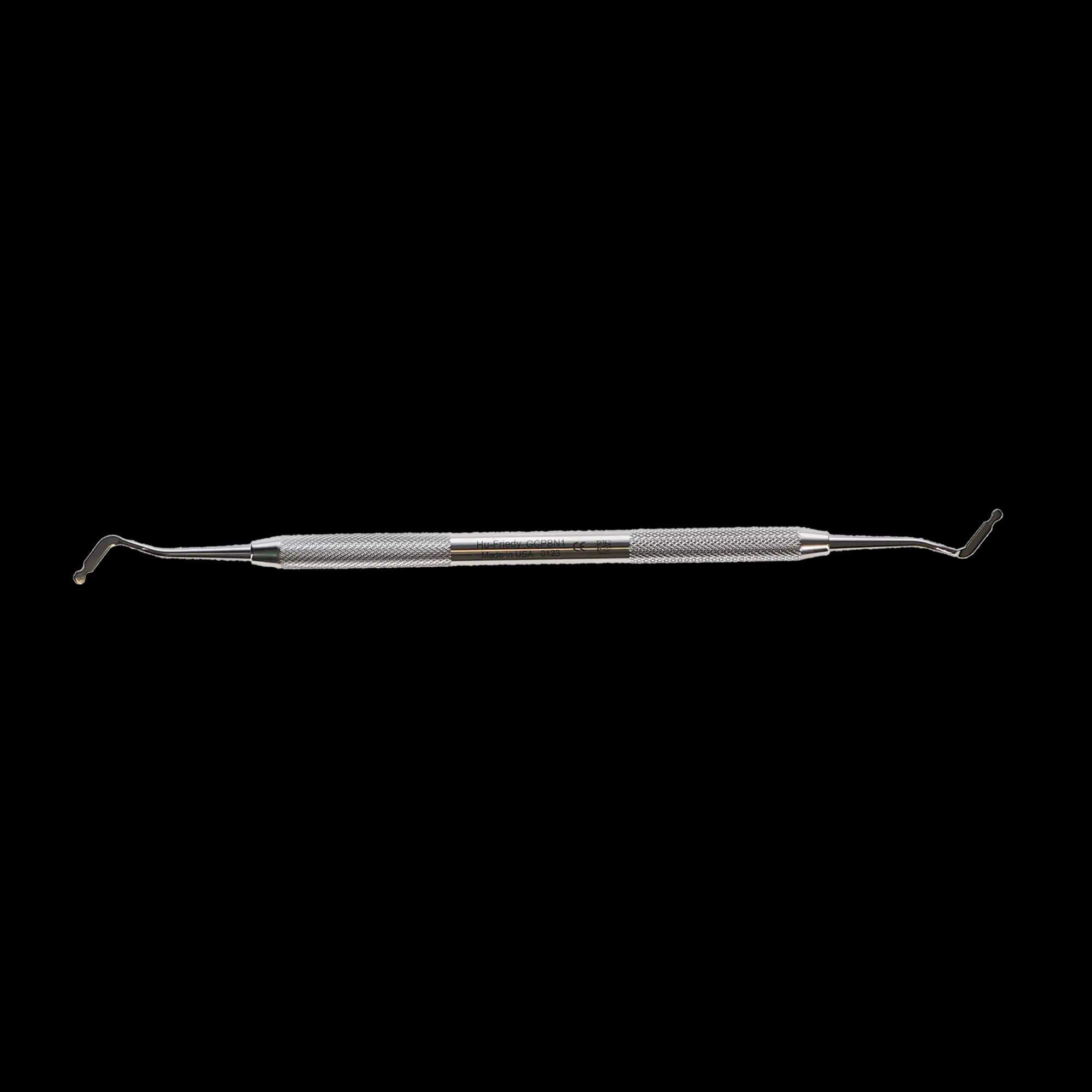 Hu-Friedy Gingival Cord Packer, Double-End, #BN1, Non-Serrated, #41 Round Handle, 2.2 mm, 1/Pk, GCPBN1 thumbnail 6