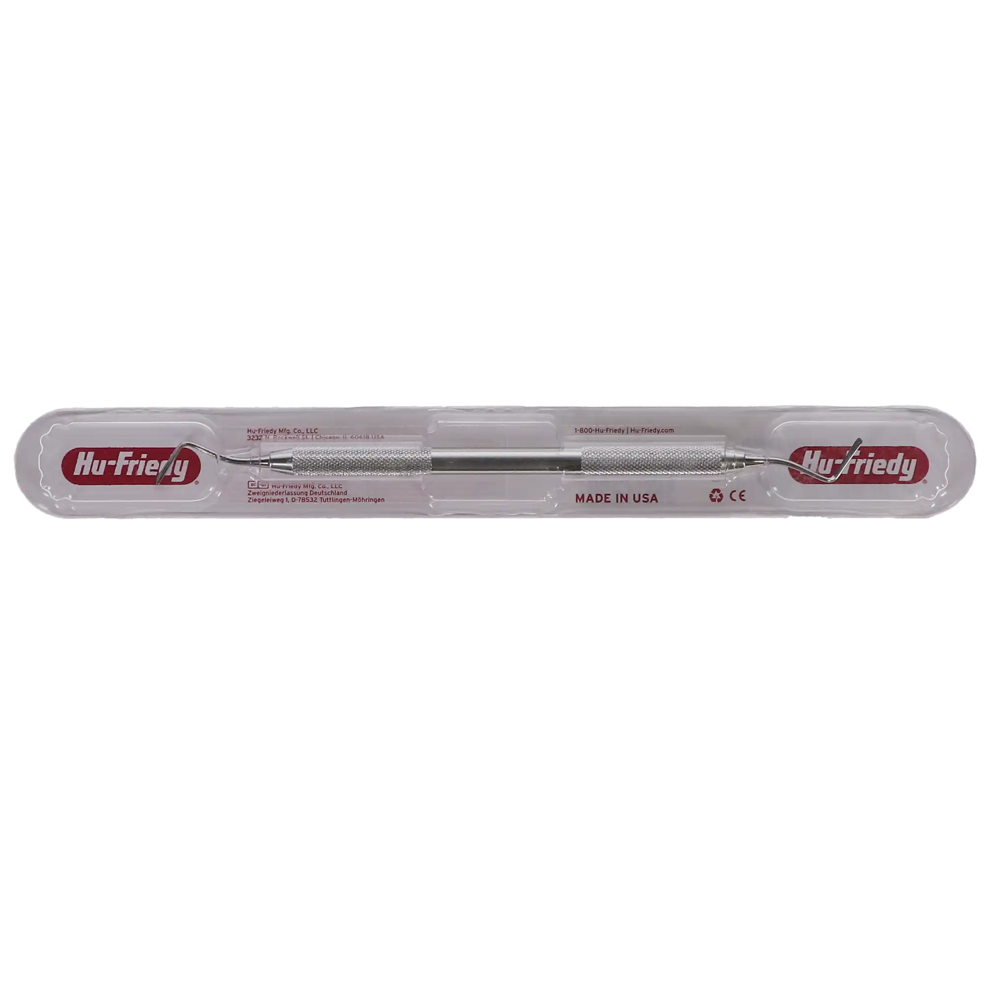 Hu-Friedy Gingival Cord Packer, Double-End, #113 Non-Serrated, #41 Round Handle, 1/Pk, GCP113NS thumbnail 5