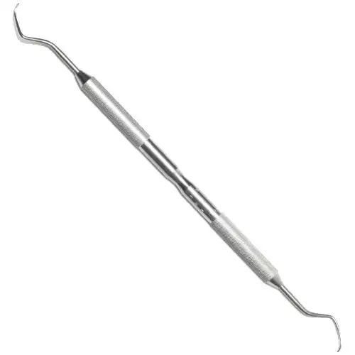 Hu-Friedy Columbia 4R/4L Universal Curette, Double-Ended, #2 Octagonal Handle, SC4R/4L thumbnail 2