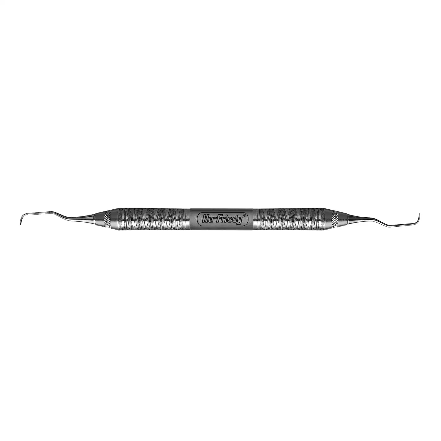 Hu-Friedy After Five Gracey Curette, Double-Ended, 1/2, #6 Satin Steel Handle, SRPG1/26 thumbnail 2
