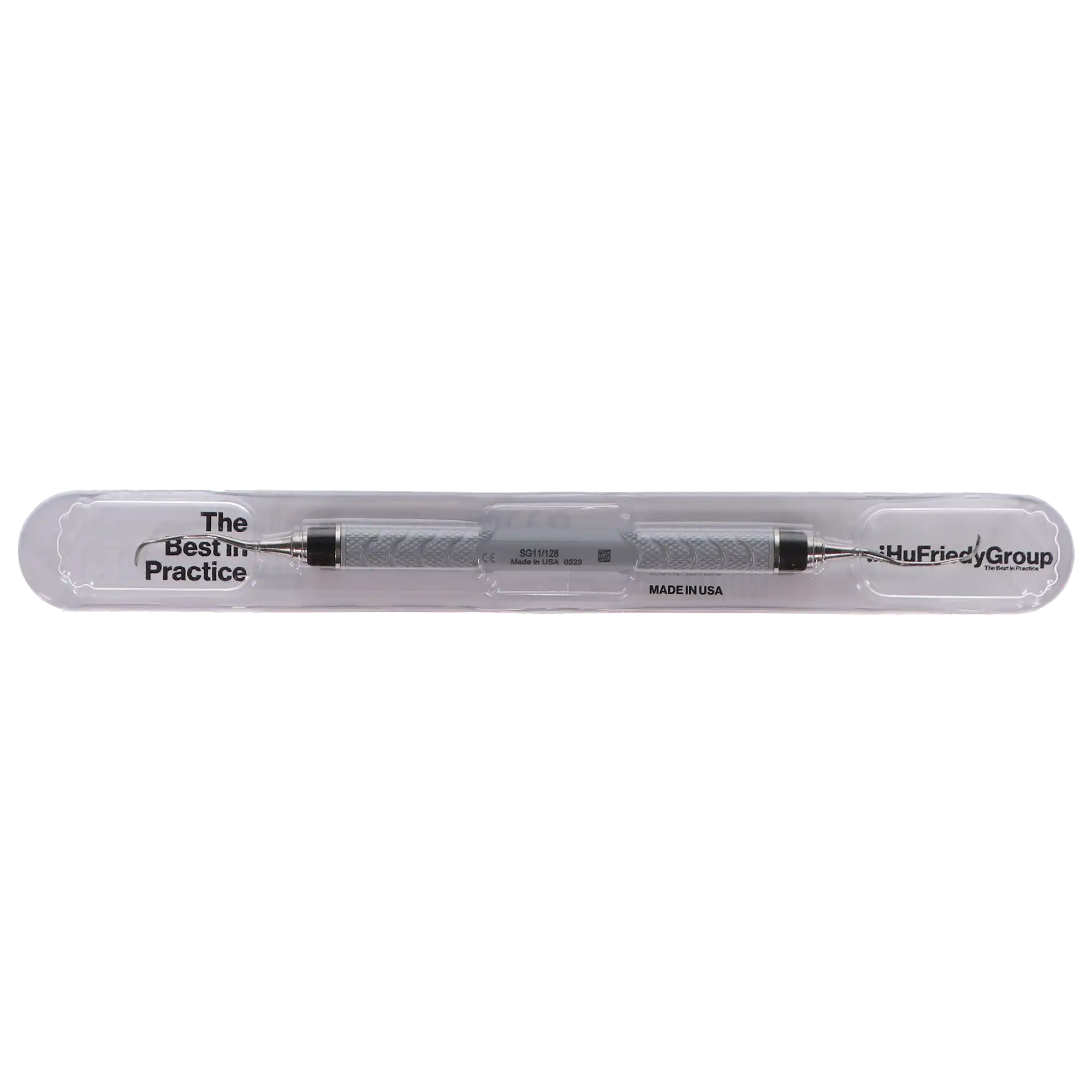 Hu-Friedy Gracey Curette 11/12, Double-Ended, #8 ResinEight Handle, SG11/128 thumbnail 5