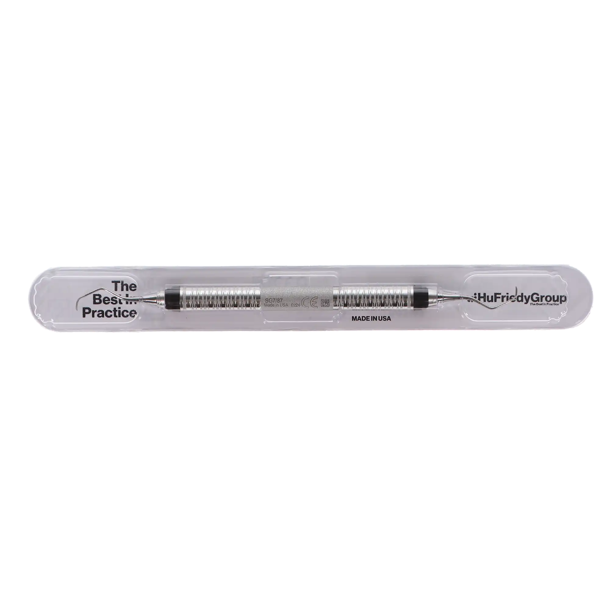 Hu-Friedy Gracey Curette 7/8, Double-Ended, #7 Satin Steel Colours Handle, SG7/87 thumbnail 5