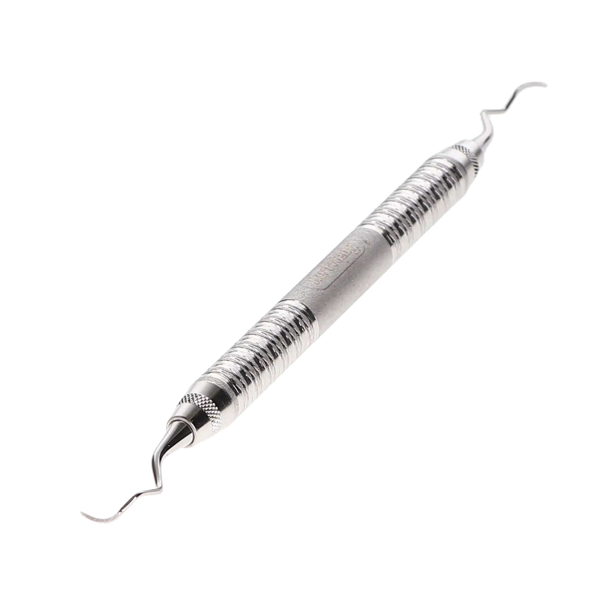 Hu-Friedy Langer Curette 3/4, Double-Ended, #6 Satin Steel Handle, SL3/46 thumbnail 2
