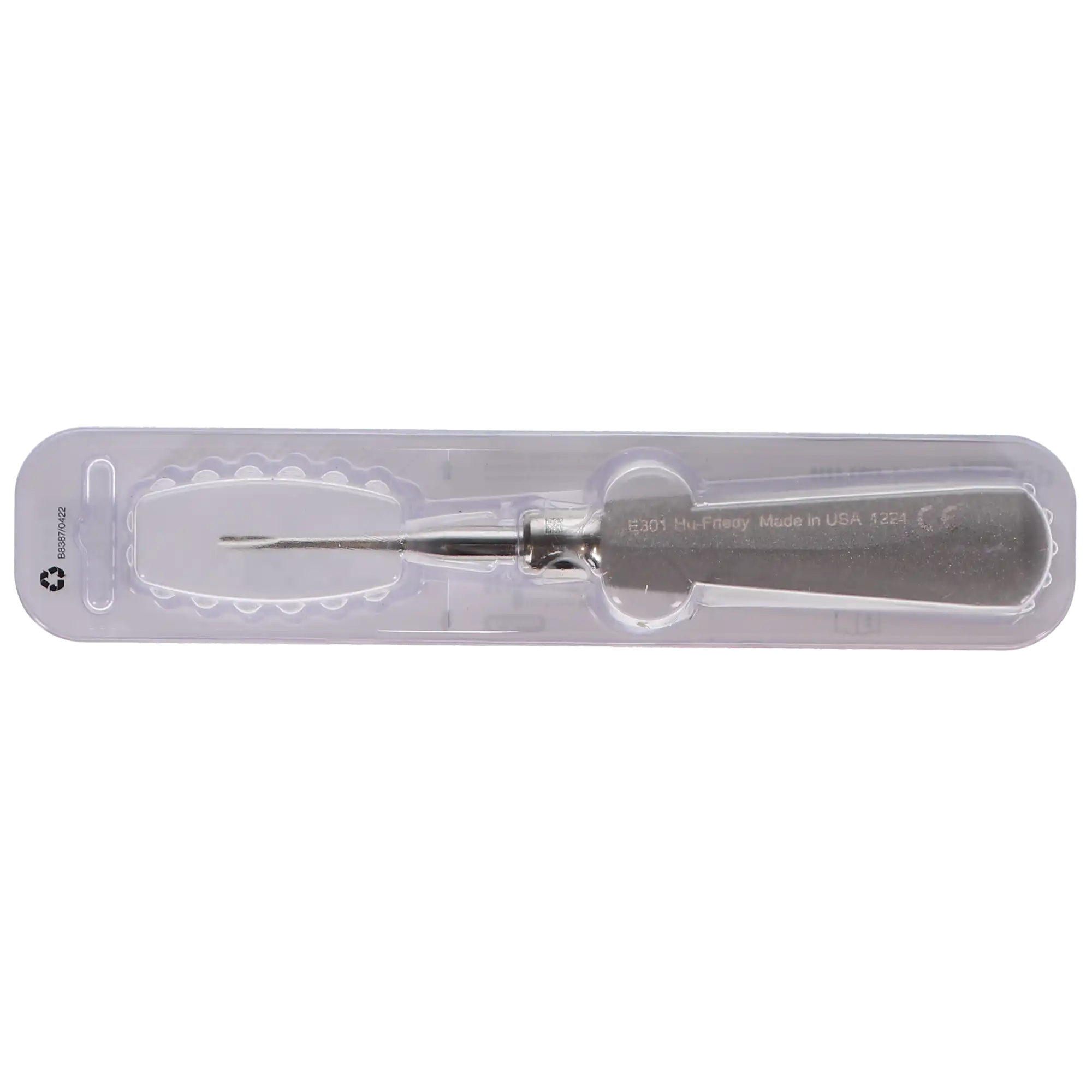 Hu-Friedy Apexo 301 Elevator, #510 Large Tapered Hexagon Handle, Single End, E301 thumbnail 5