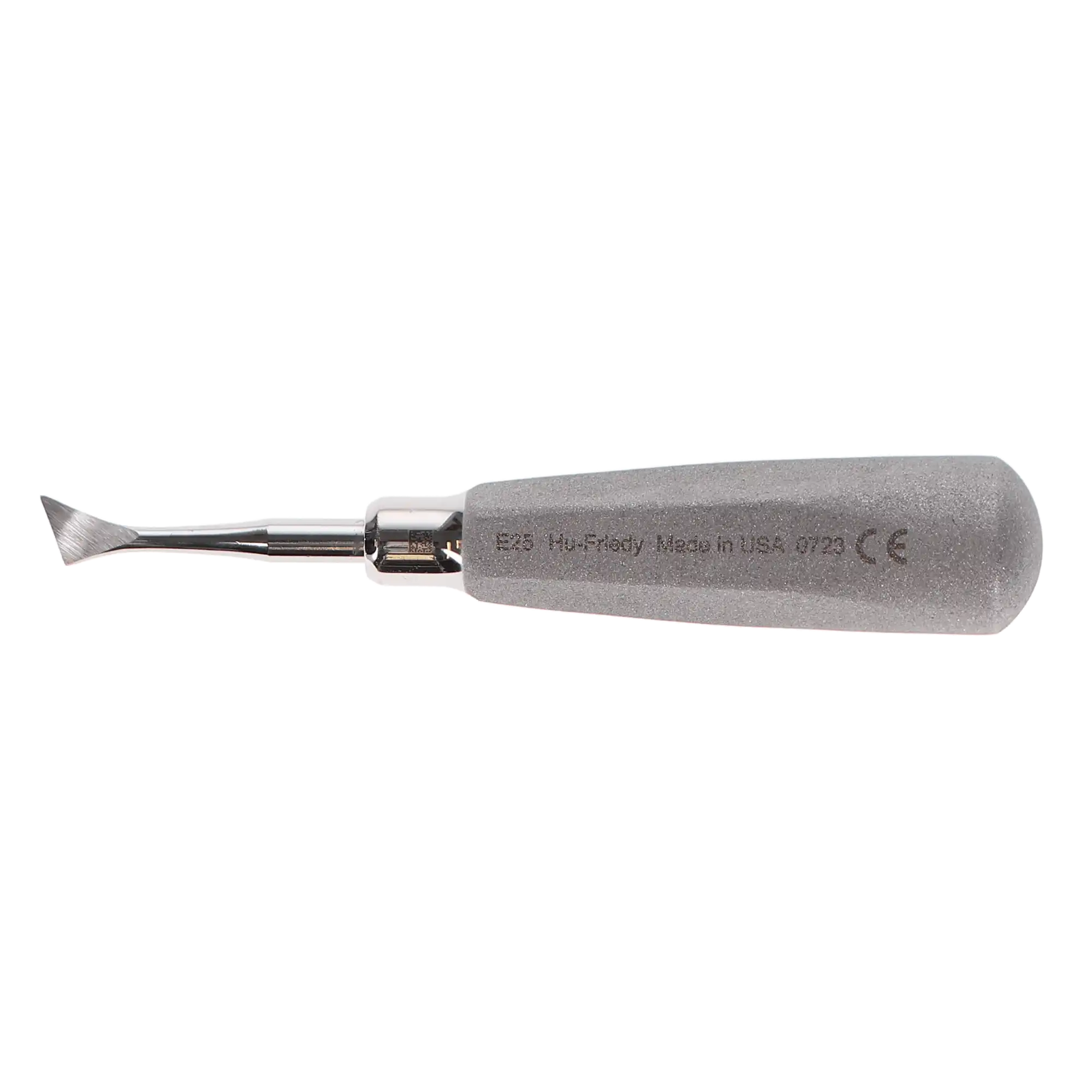 Hu-Friedy Cryer Elevator #25 Medium, Left, #510 Large Tapered Hexagon Handle, Single End, 1/Pk, E25 thumbnail 6