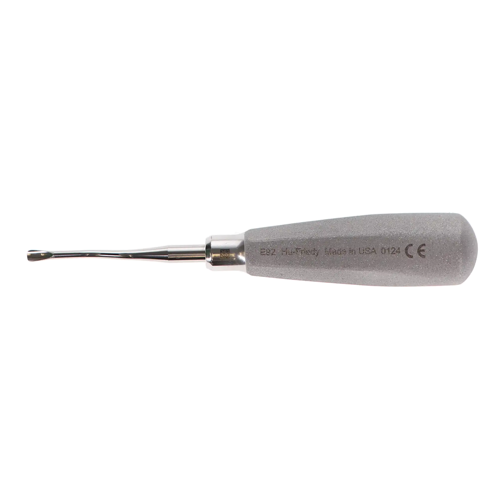 Hu-Friedy E92 Elevator, Serrated, #510 Large Tapered Hexagon Handle, #92, Single End, 1/Pk thumbnail 3