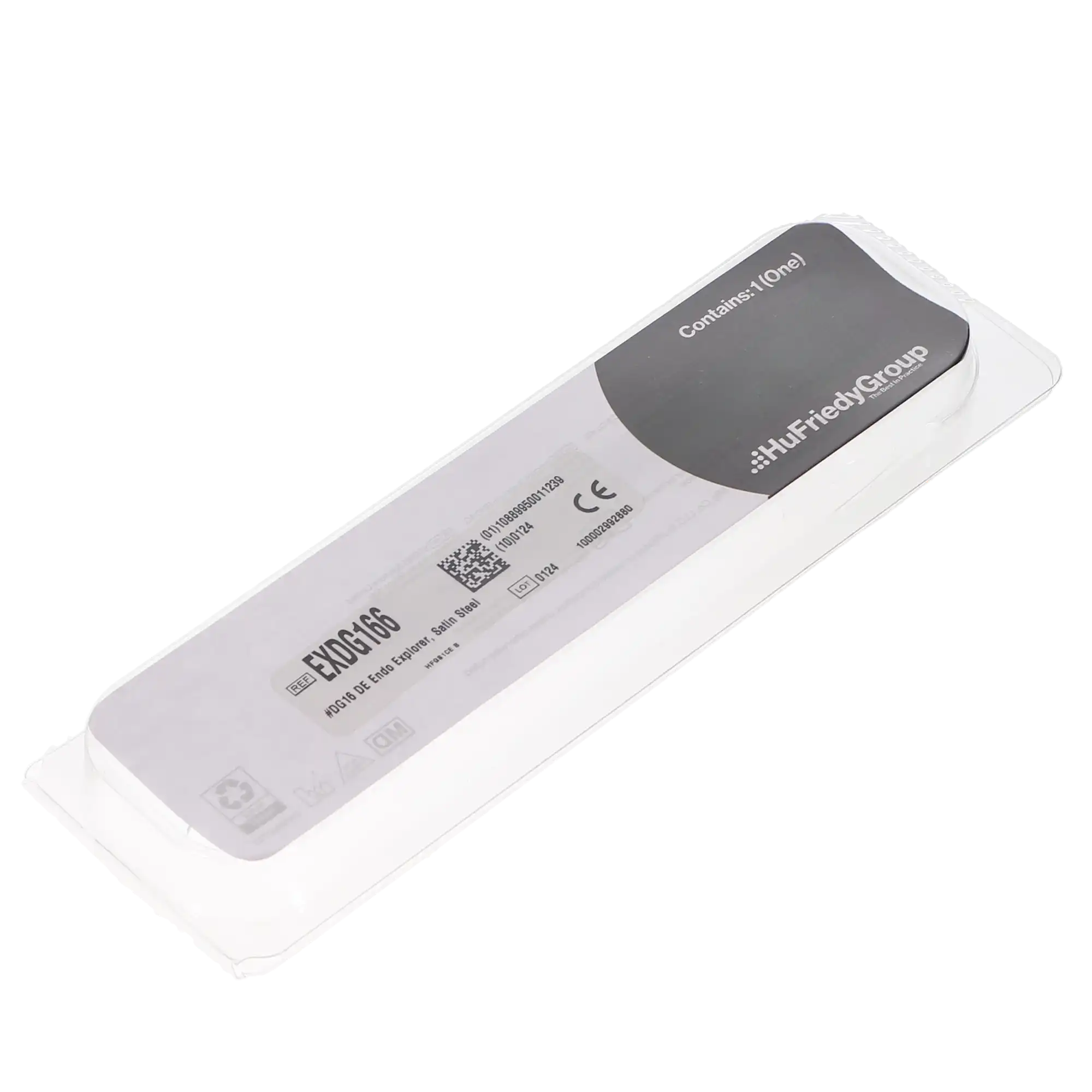 Hu-Friedy DG16 Double-Ended Endodontic Explorer, #6 Satin Steel Handle, EXDG166 thumbnail 4