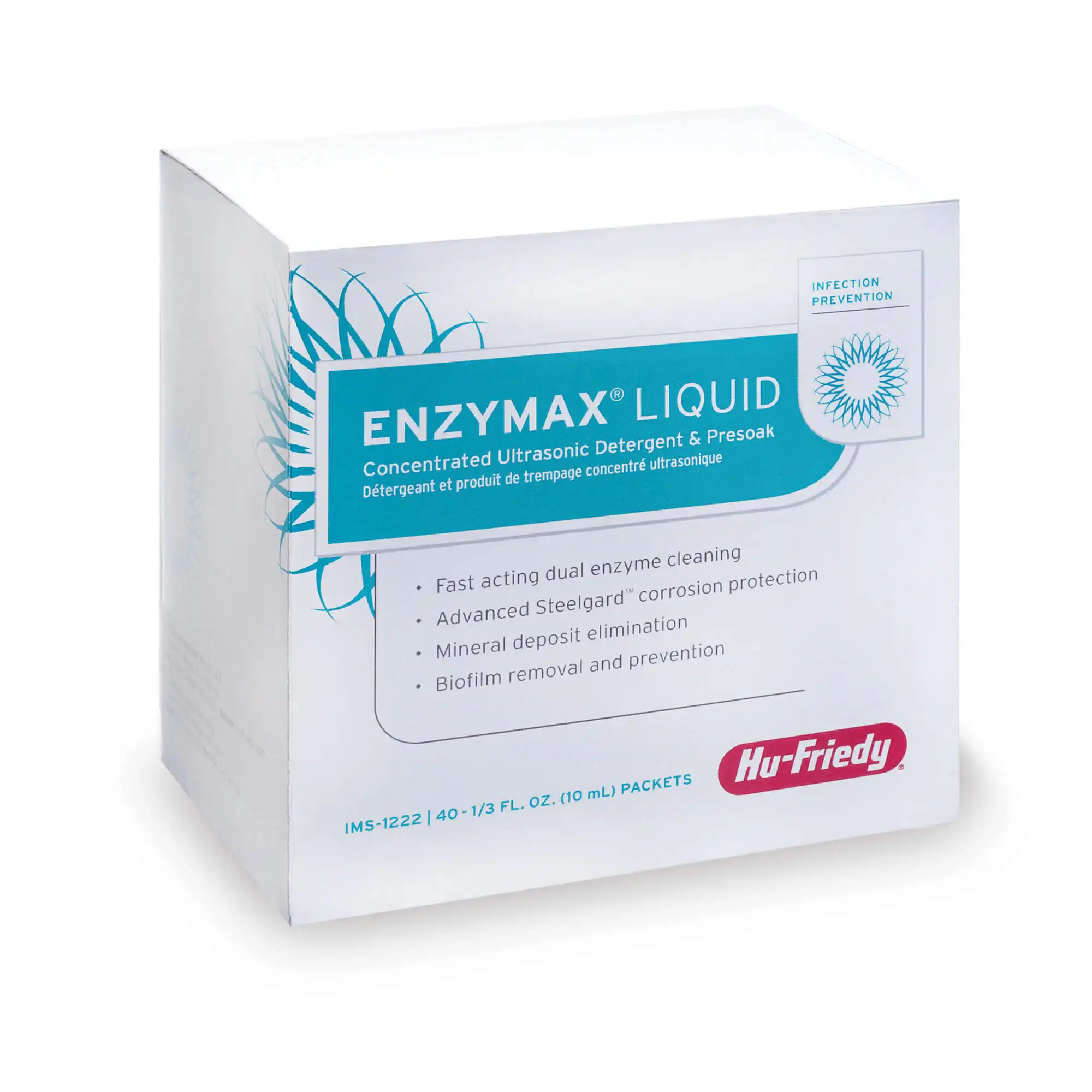 Hu-Friedy Enzymax® Dual-Enzyme Detergent Packets, 1/3 oz (0.35 oz), 40/Pkg, IMS-1222C thumbnail 5