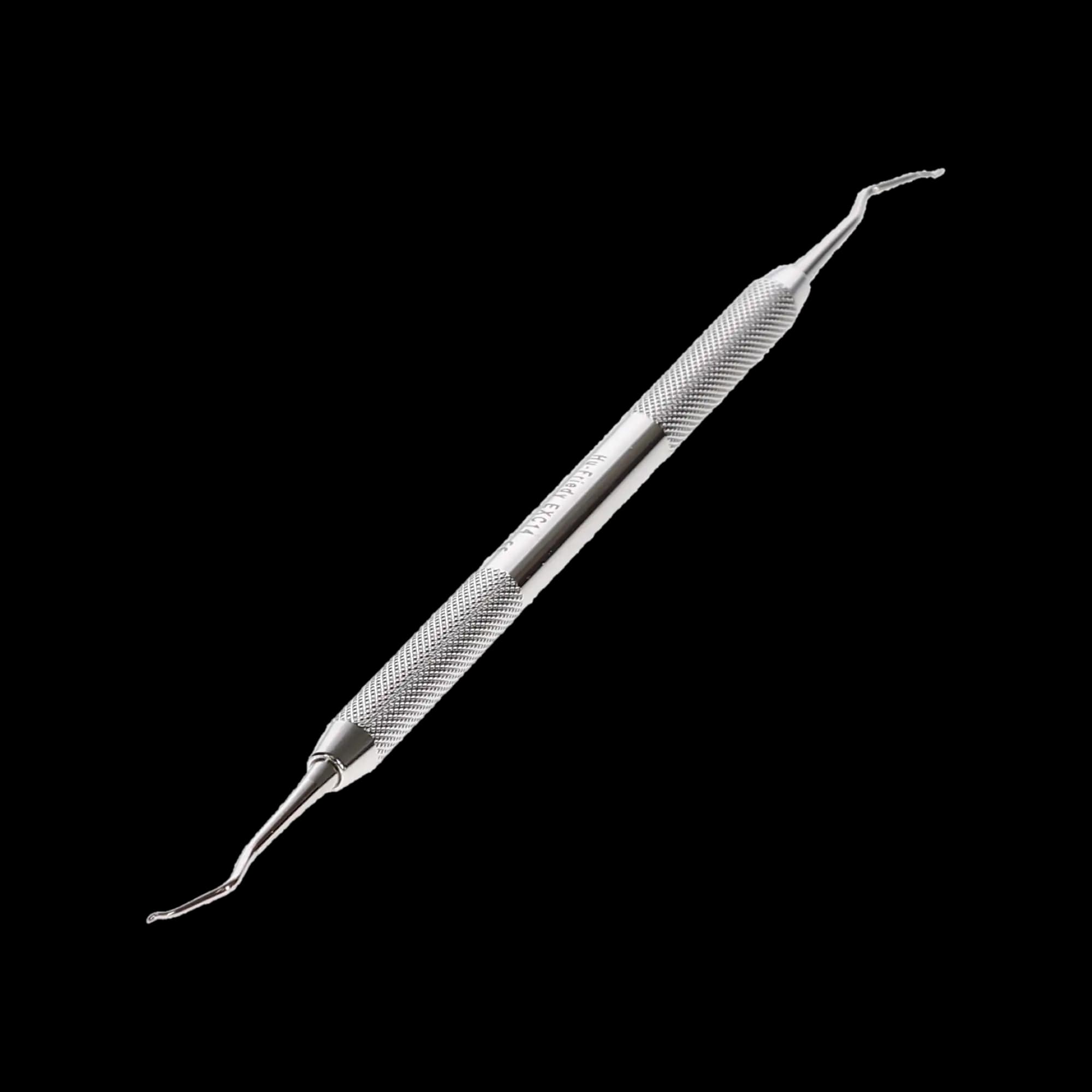 Hu-Friedy EXC14 Double-Ended Spoon Excavator, #14, #41 Round Handle, 1.5 mm, 1/Pk thumbnail 2