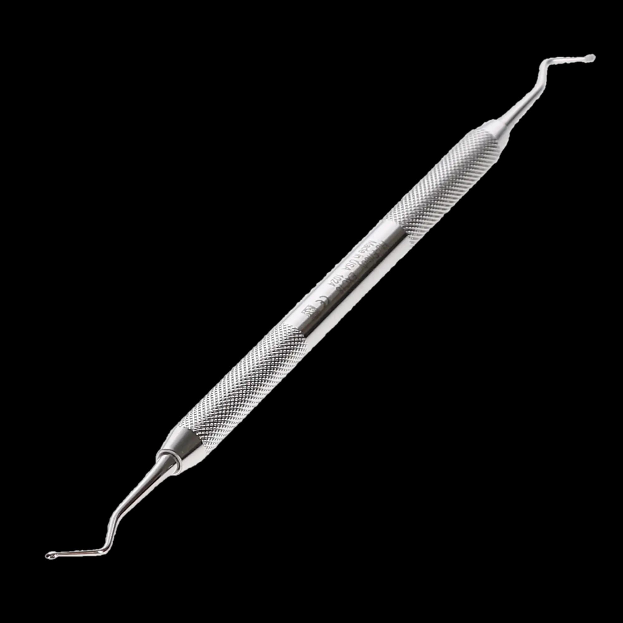 Hu-Friedy EXC18 Double-Ended Spoon Excavator, #18, #41 Round Handle, 1.5 mm, 1/Pk thumbnail 2