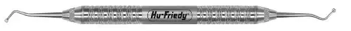 Hu-Friedy #19 Double-Ended Spoon Excavator, #6 Satin Steel Handle, 2.0 mm, EXC196 thumbnail 2