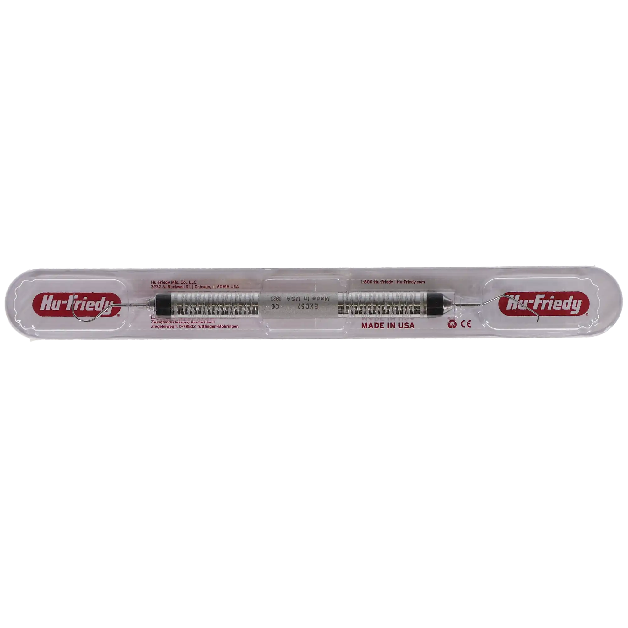 Hu-Friedy Explorer #5 Double-Ended (17/23), #7 Satin Steel Colours Handle, EXD57 thumbnail 5