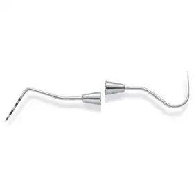 Hu-Friedy 23/CP-12 Color-Coded Expro Double-Ended Explorer/Probe, #31 Round Handle, XP23/12 thumbnail 2