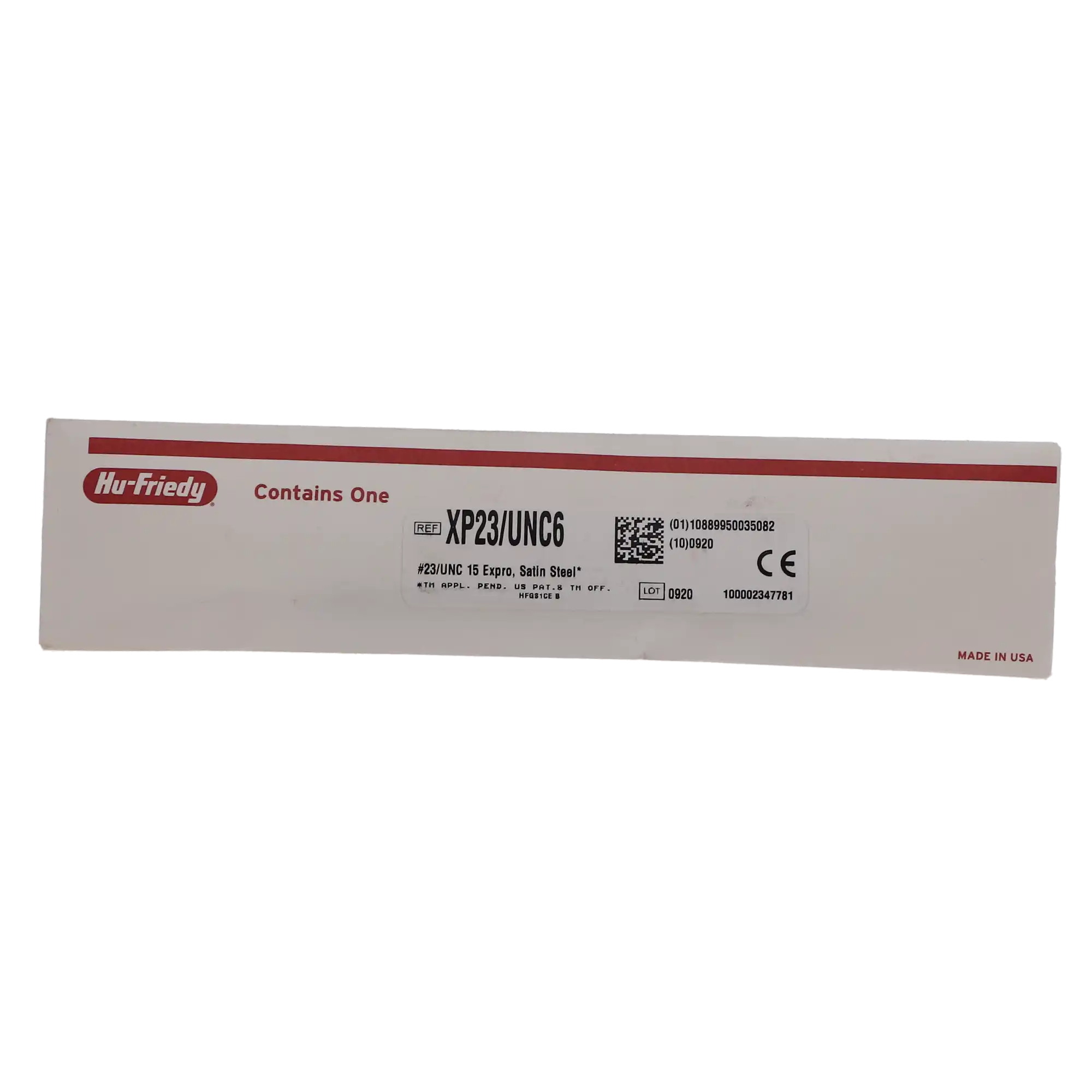 Hu-Friedy Expro 23/UNC-15 Explorer-Probe, Double-Ended, #6 Satin Steel Handle, Color-Coded, XP23/UNC6 thumbnail 5