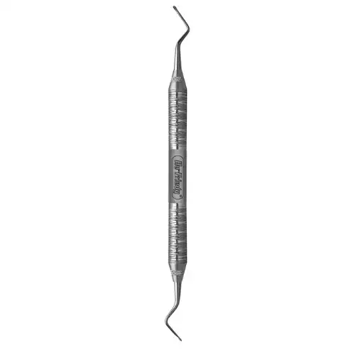 Hu-Friedy Orban Double-Ended File Scaler, 12/13, #6 Satin Steel Handle, FO12/136 thumbnail 2